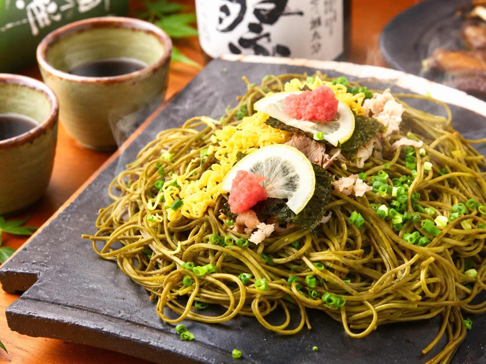 山口名物の絶品瓦そば
