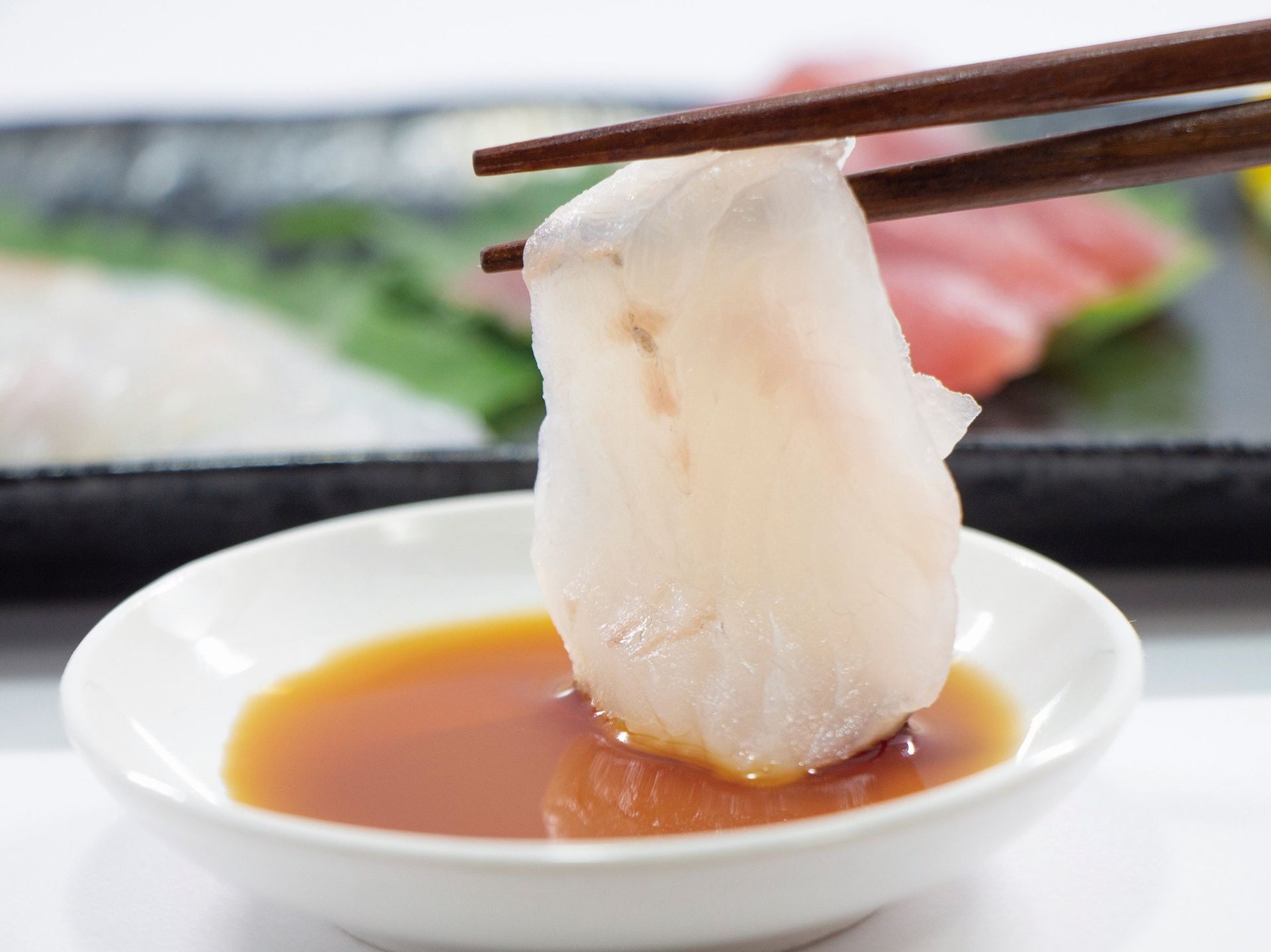 新鮮な魚介類を使用
