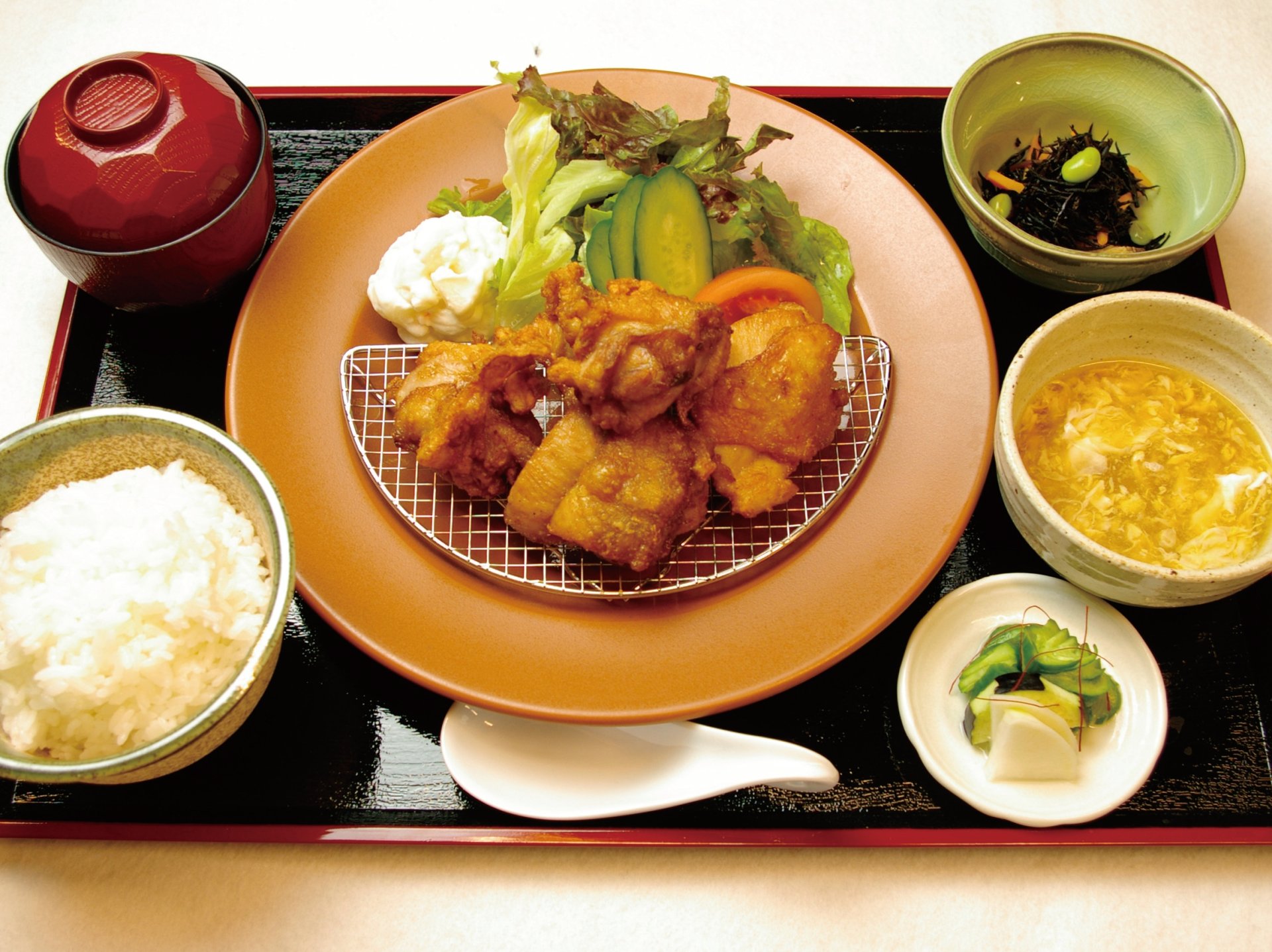 とりから定食1,250円