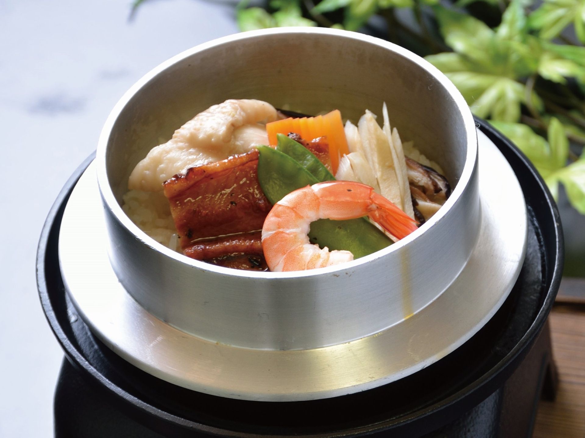 お侍名物！釜飯定食1,550円