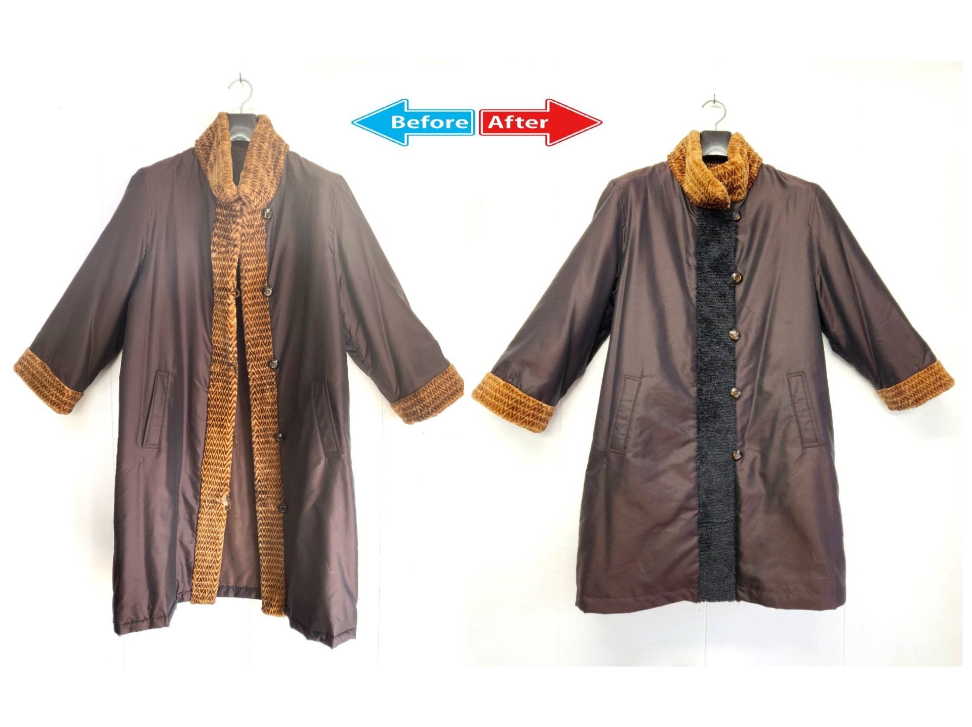 洋服のお直しも可能です