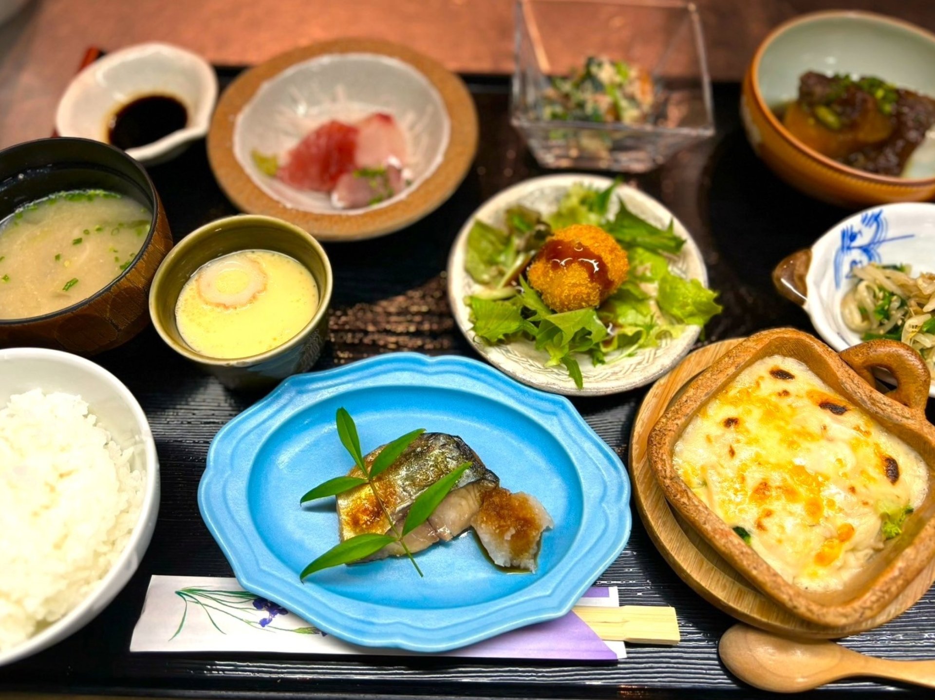 嬉しいコーヒーとデザート付き♡