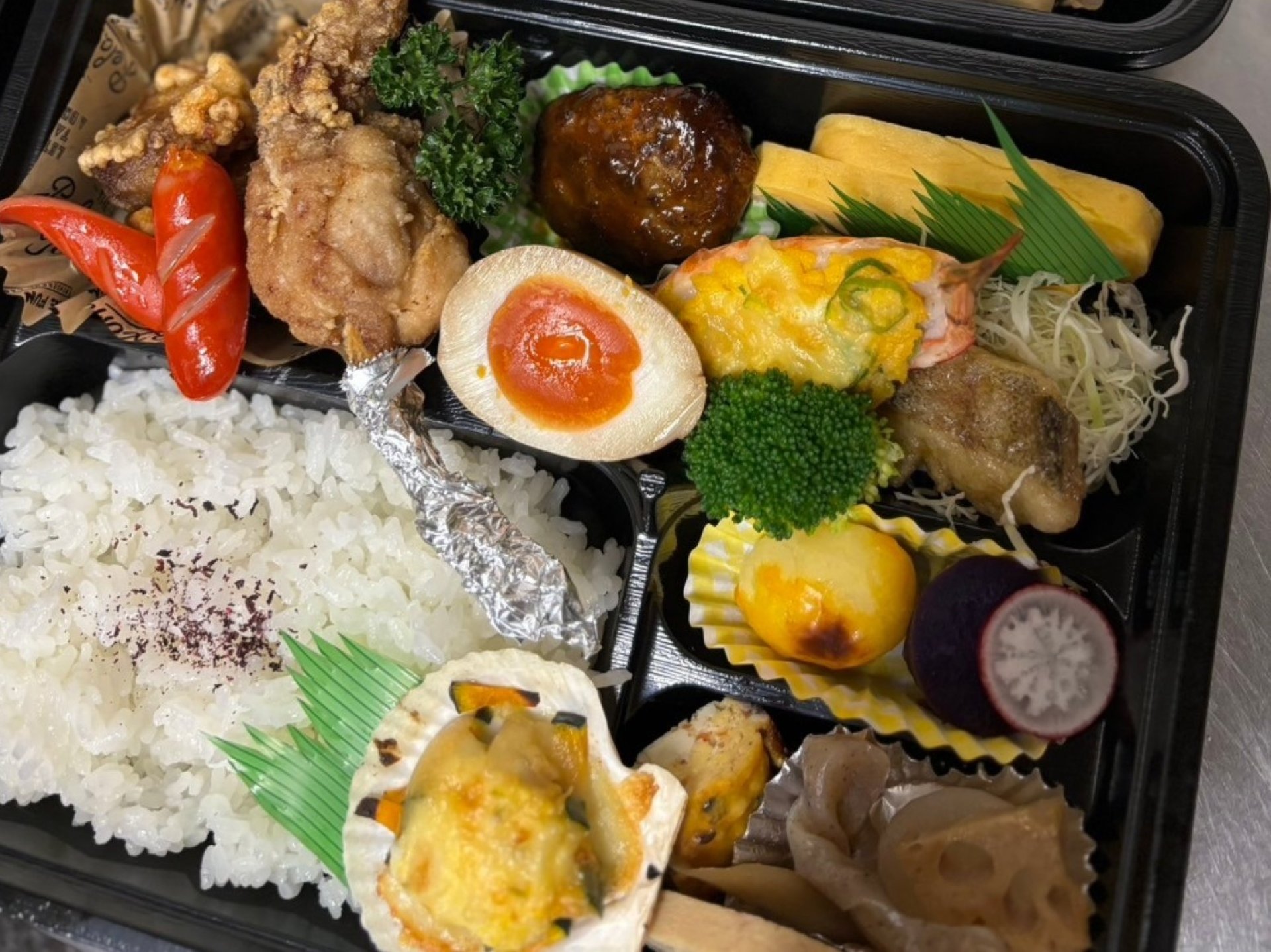 会合用弁当¥1,188　ボリュームたっぷり◎
