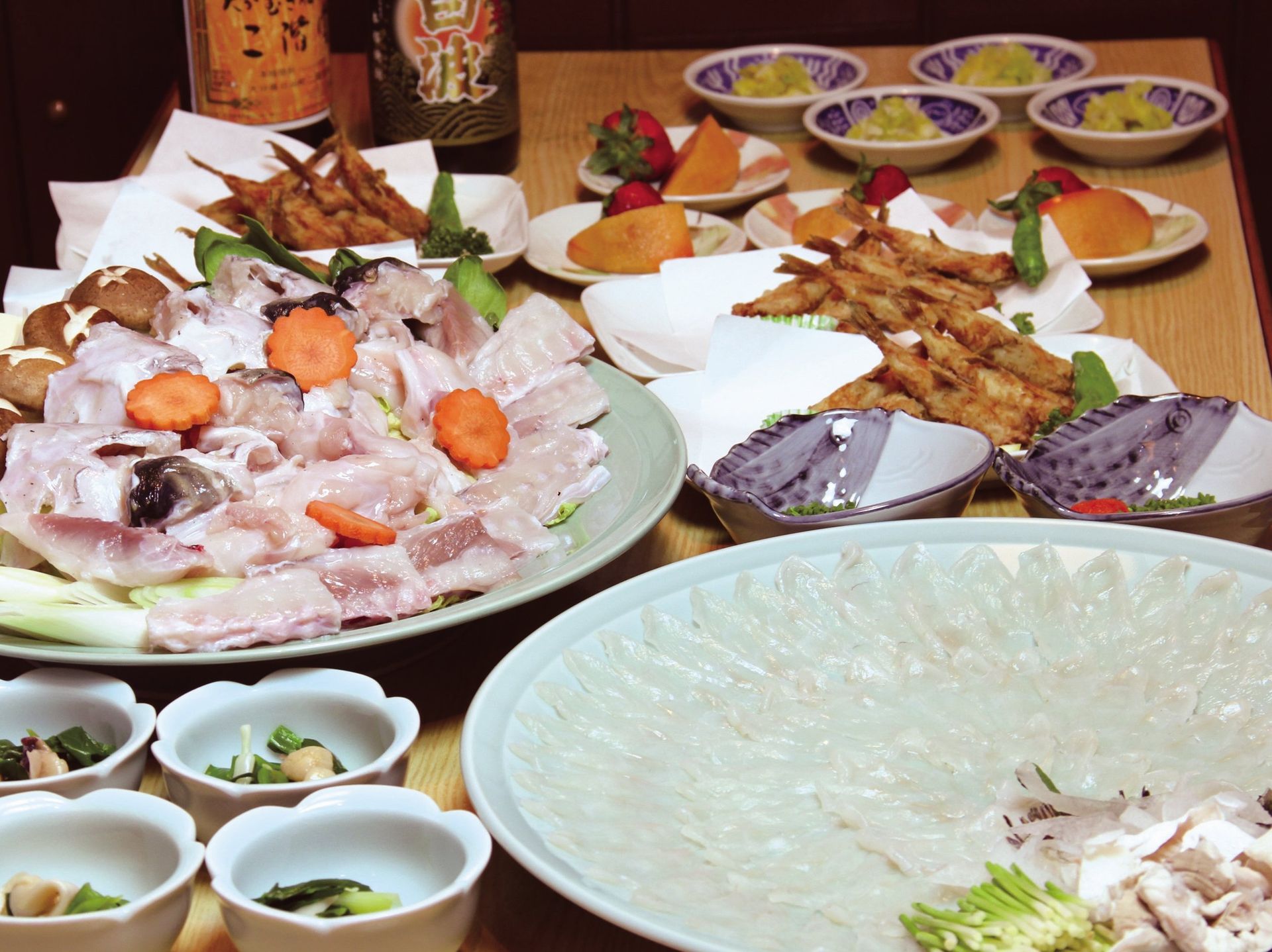 贅沢に使用されたふくに大満足！