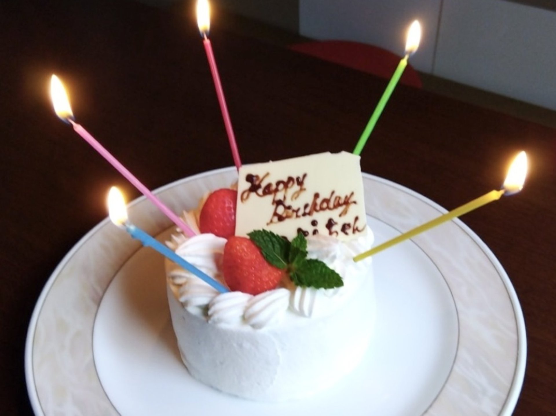 手作りホールケーキ