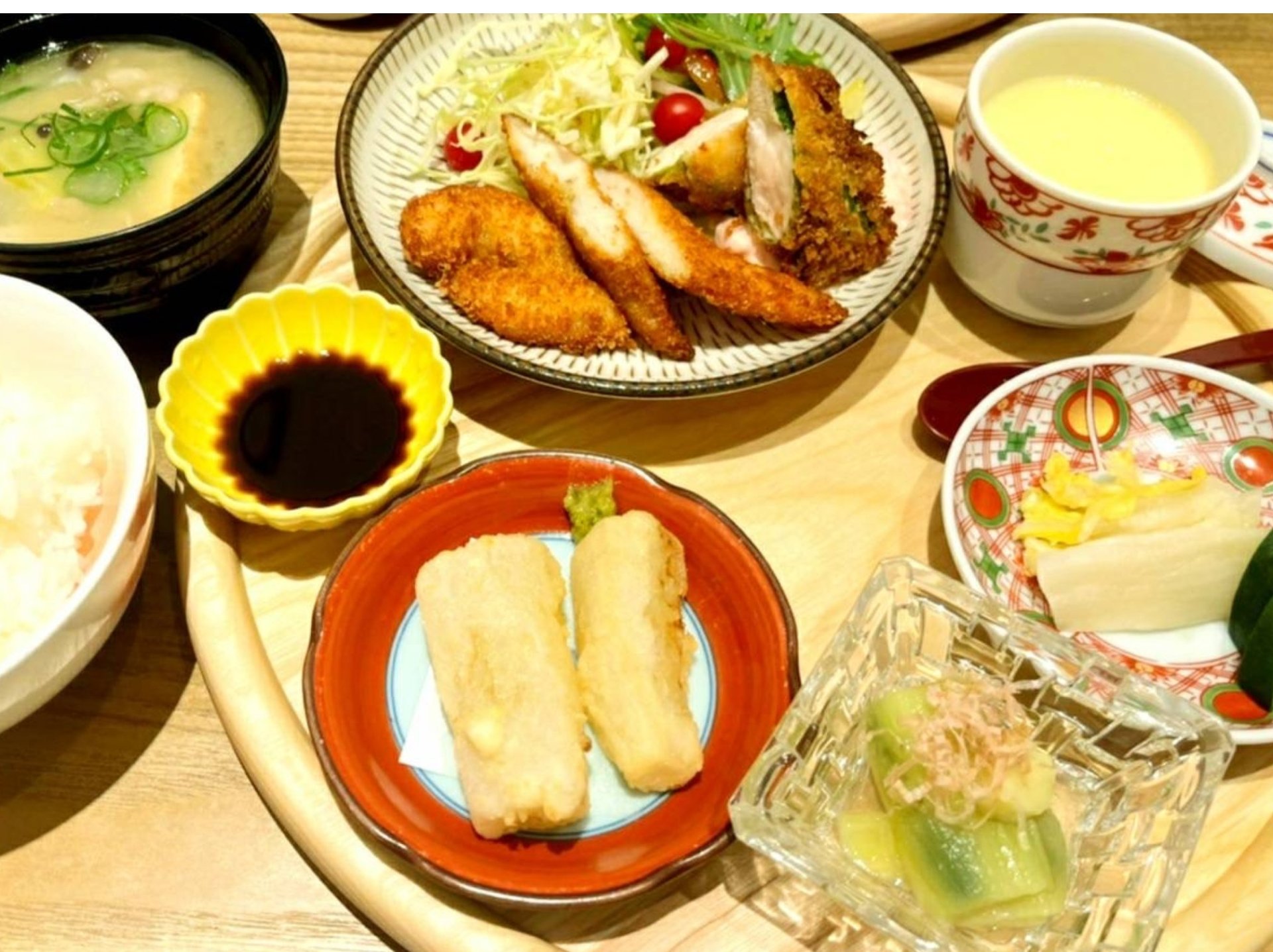 ★ささみフライ定食　※写真はイメージです
