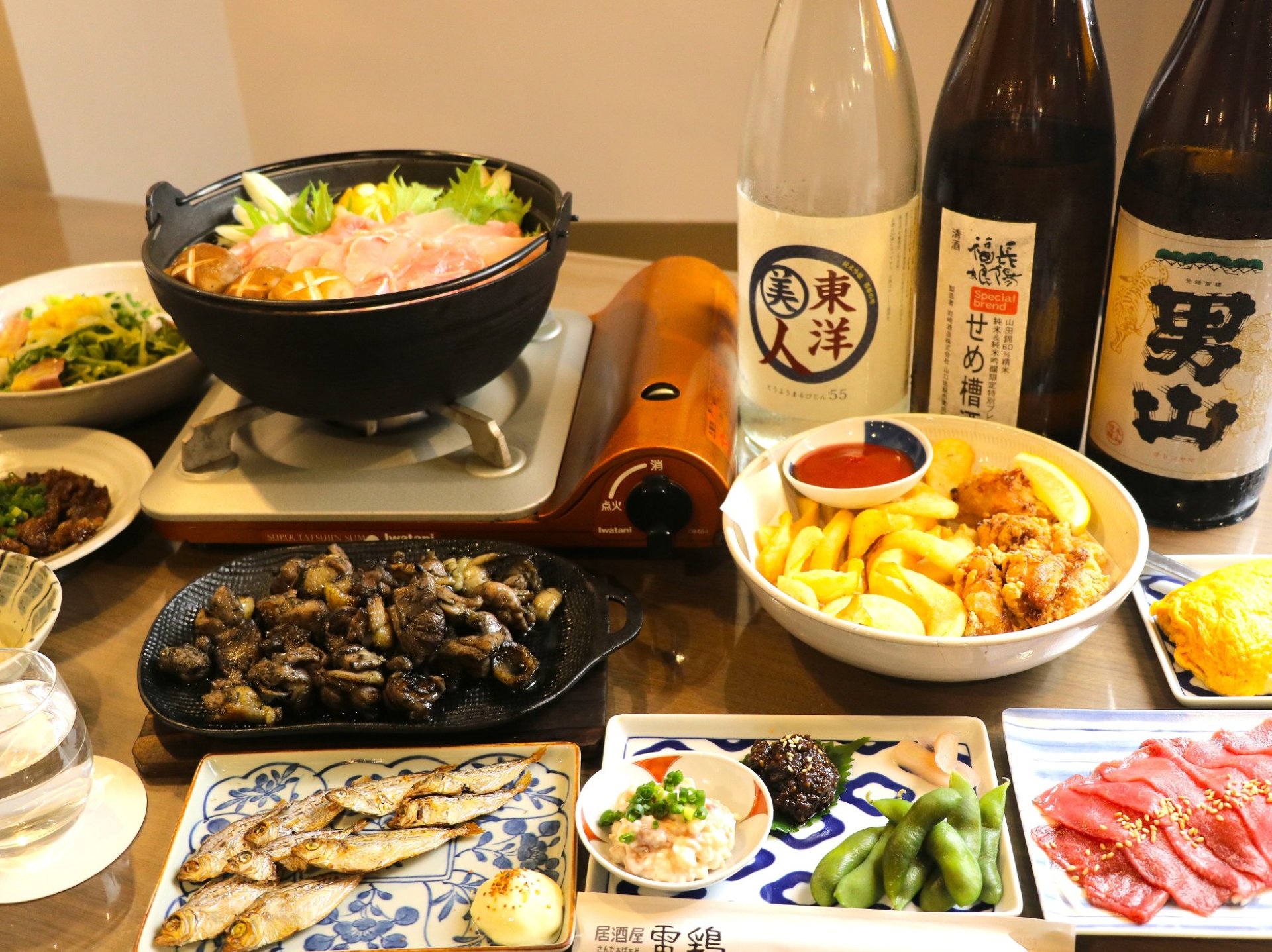 ★極上炭火肉と銘酒で楽しむ新コース★