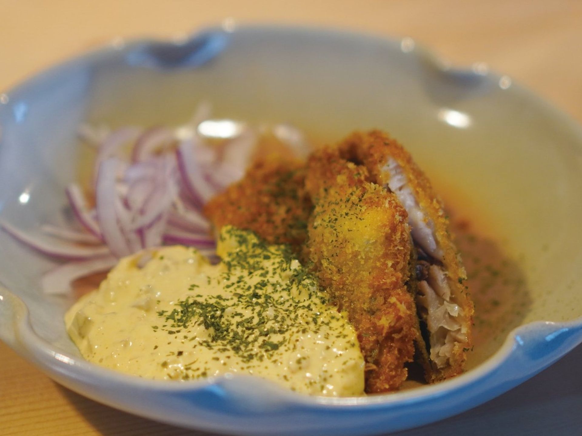 自家製タルタルソースのアジフライ…759円