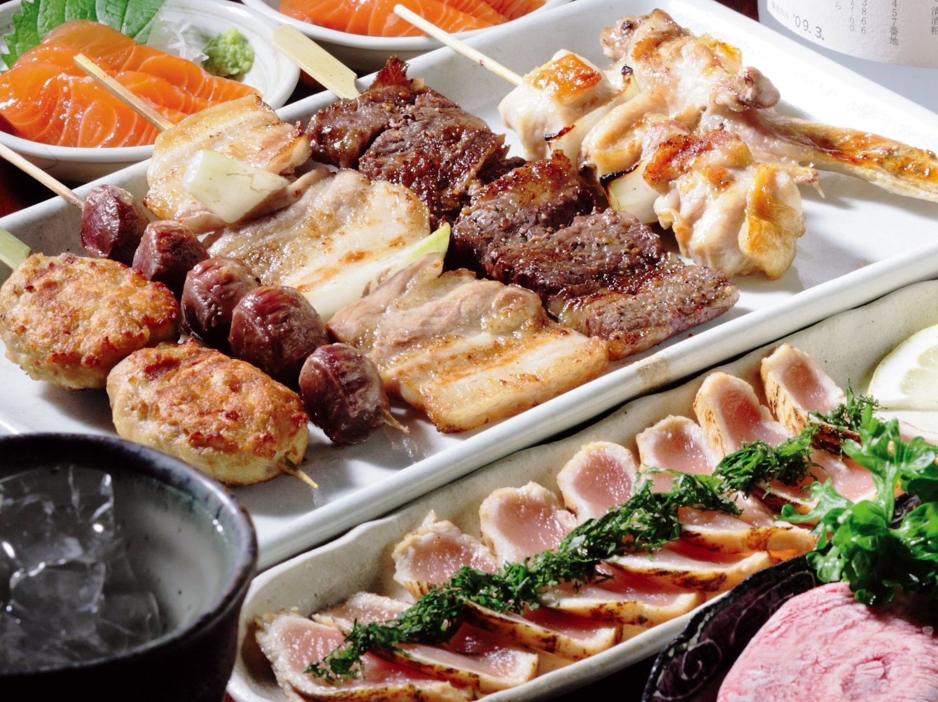 コースの飲み放題はカクテル、焼酎も豊富‼