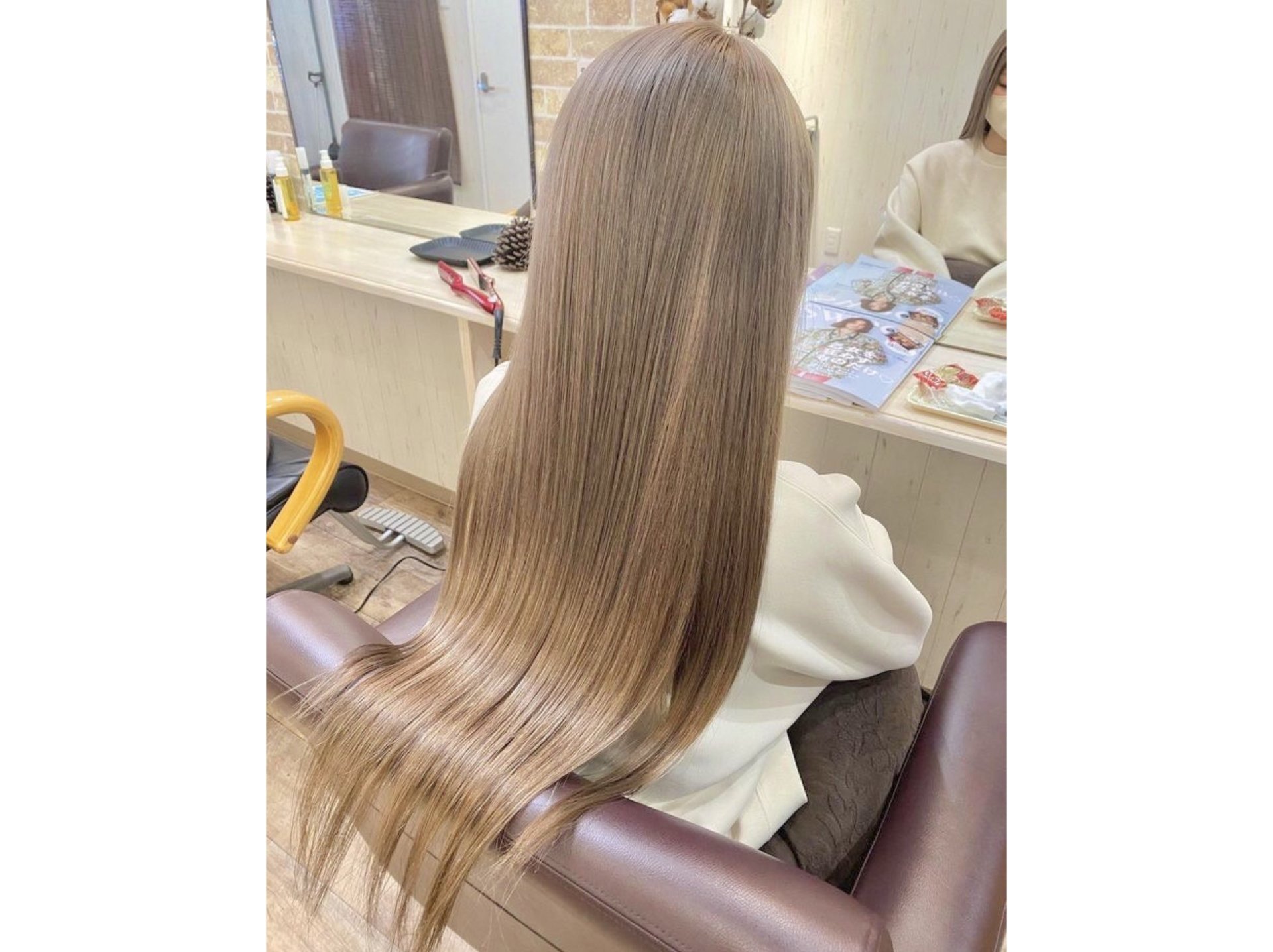 質感ストレート