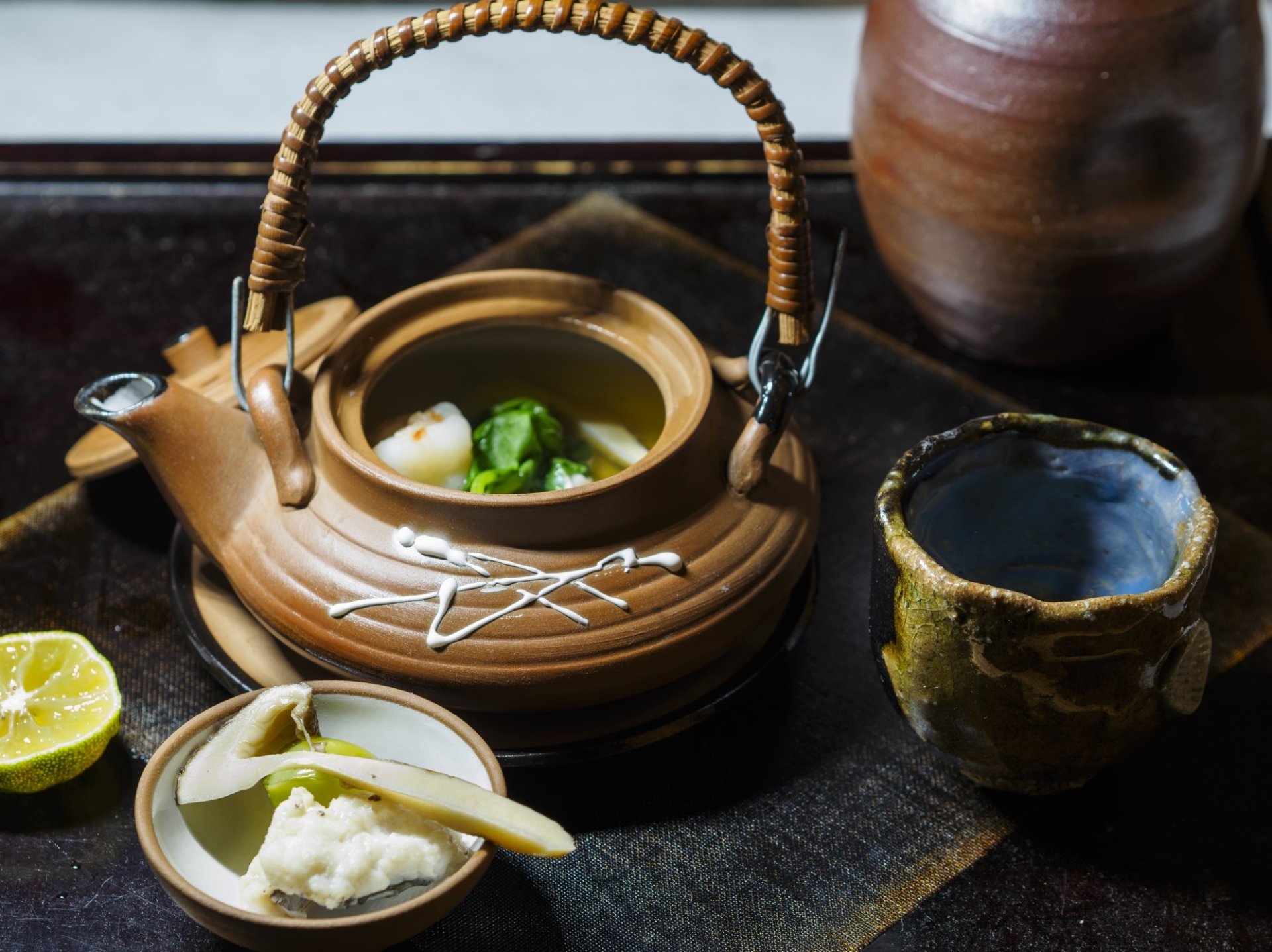 〖秋の味覚〗鱧と松茸の土瓶蒸し