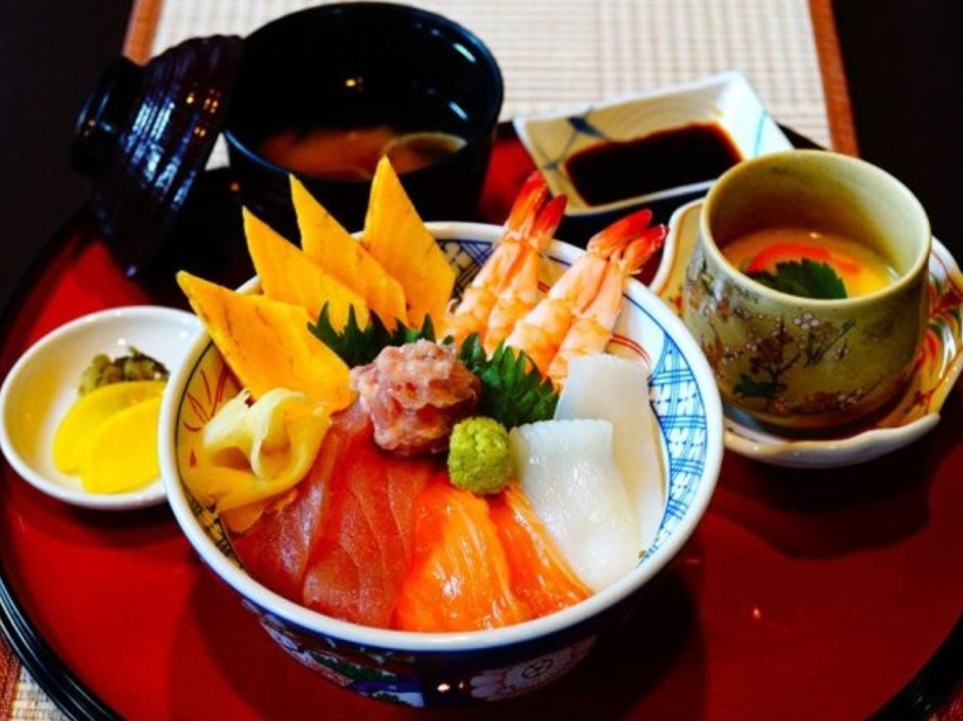 清水特選海鮮丼膳1,518円
