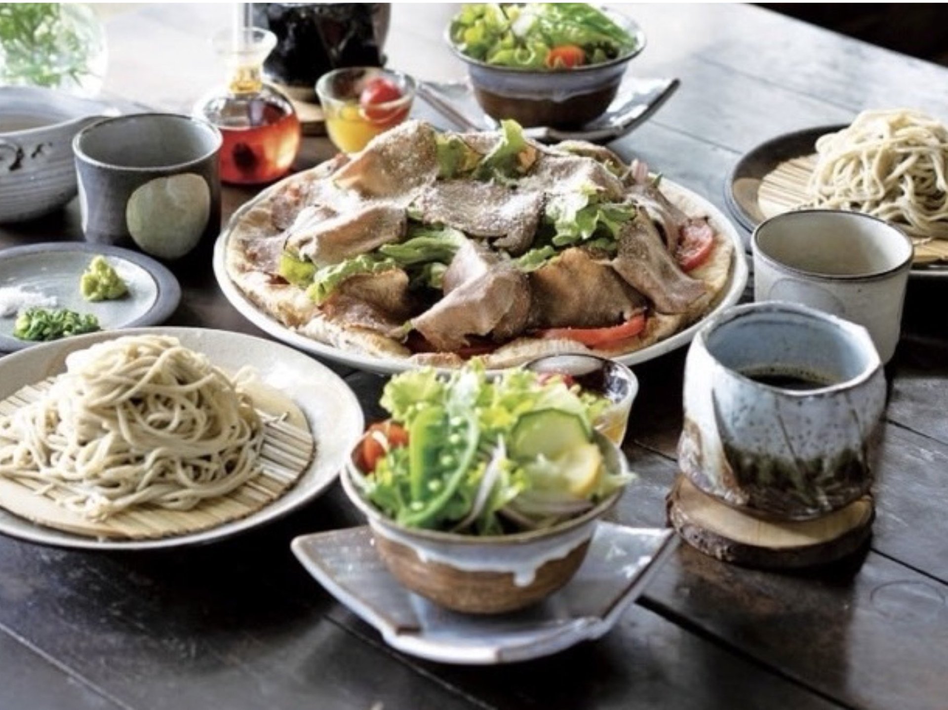 蕎麦ランチ