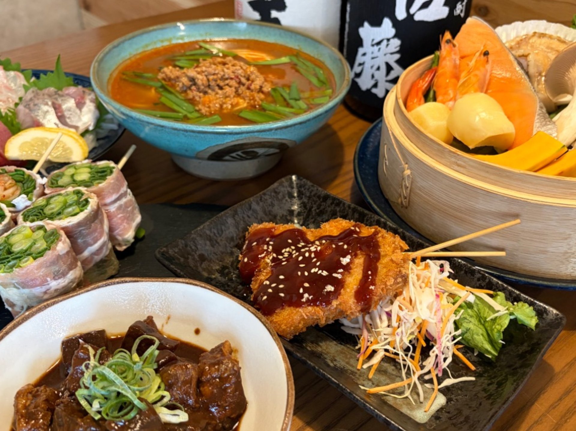 【12月】忘年会コース＜鍋あり・鍋なし＞5,000円(2時間飲み放題付き)　※写真はイメージ
