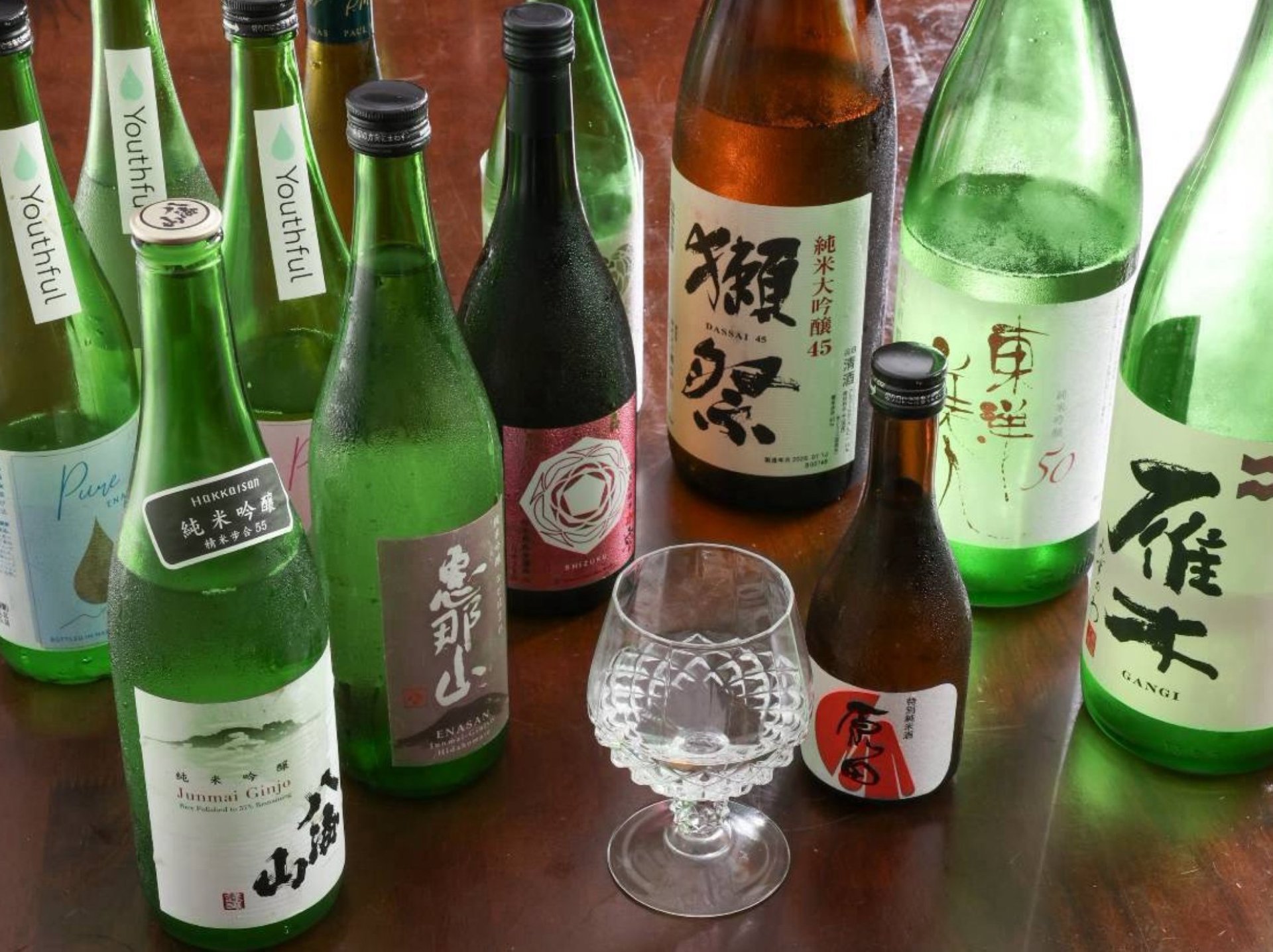ドリンクも充実です。夜の一杯に。