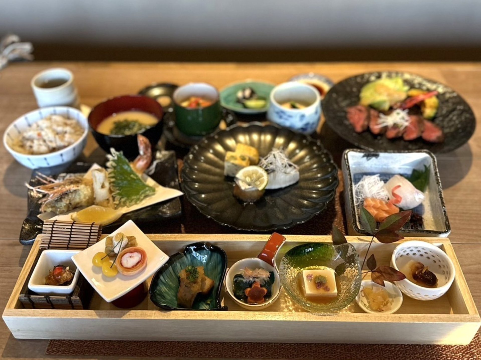 毎回旬食材を味わえる小郡の割烹料理店