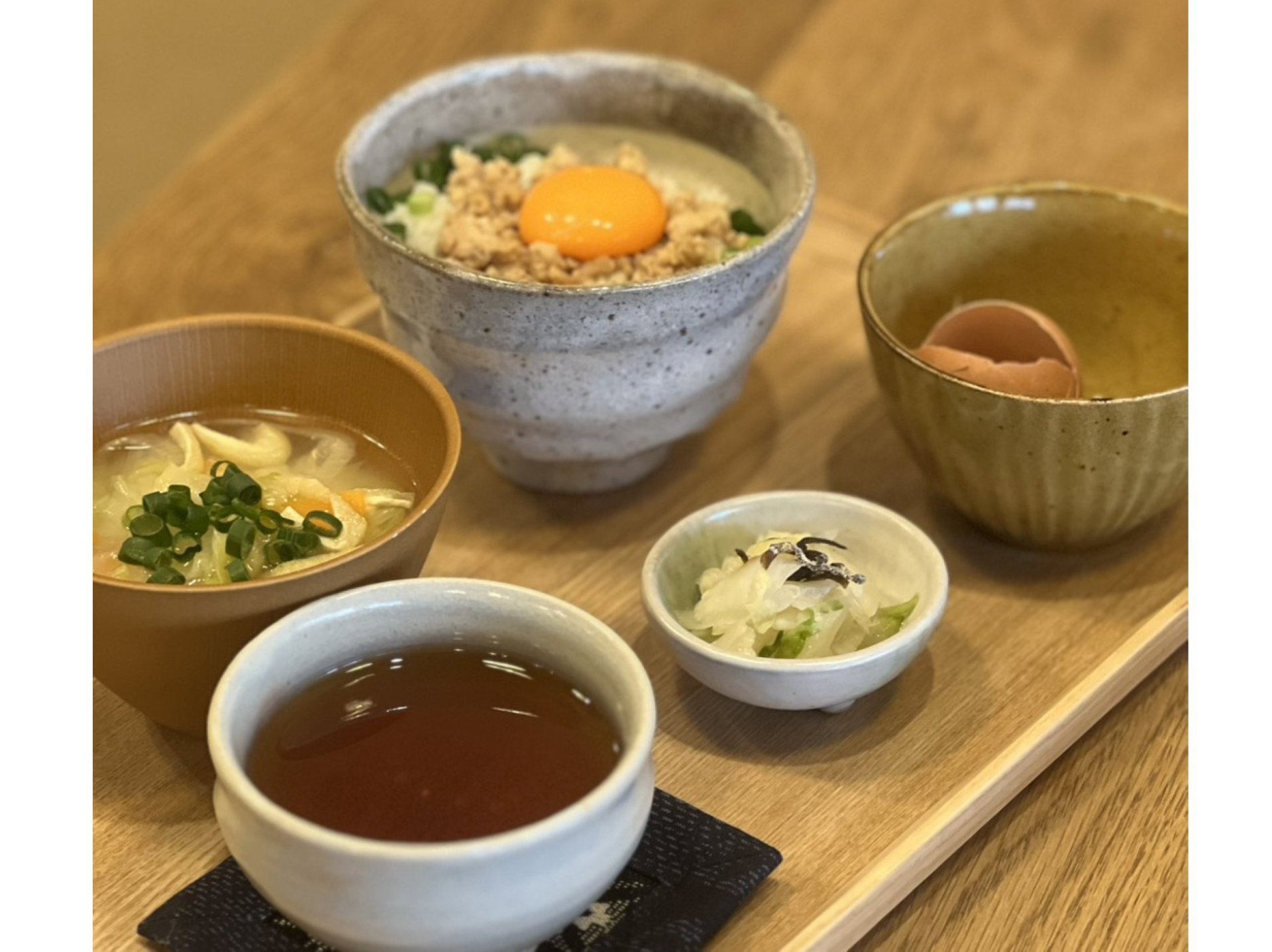 ■新メニュー！贅沢たまごかけご飯800円