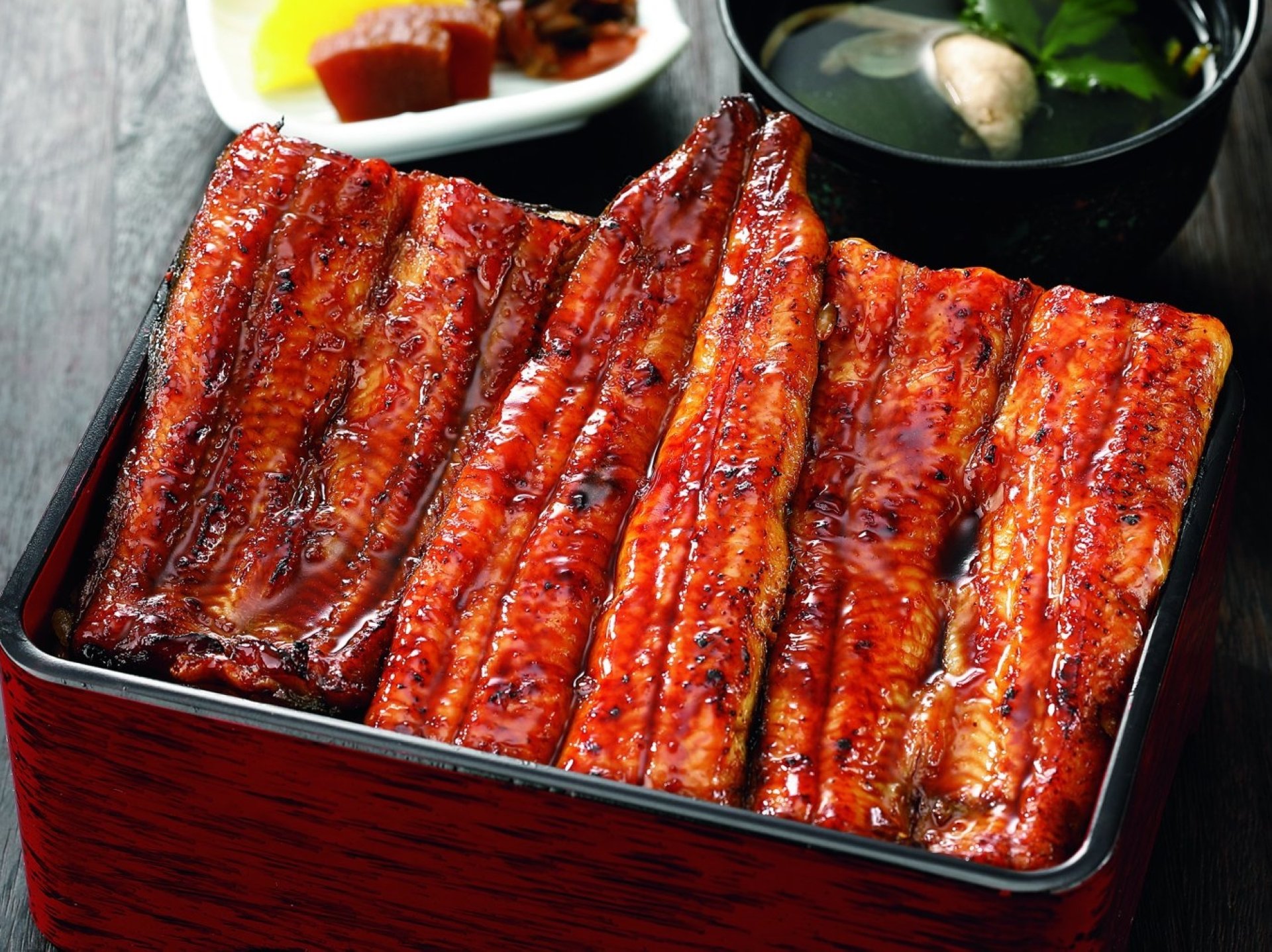 うな重特上　イメージ(肝吸い・漬物付き)