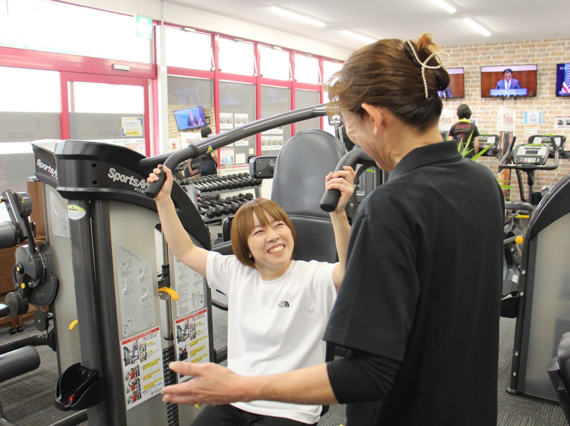 スタッフ常駐時は女性スタッフが応対◎
