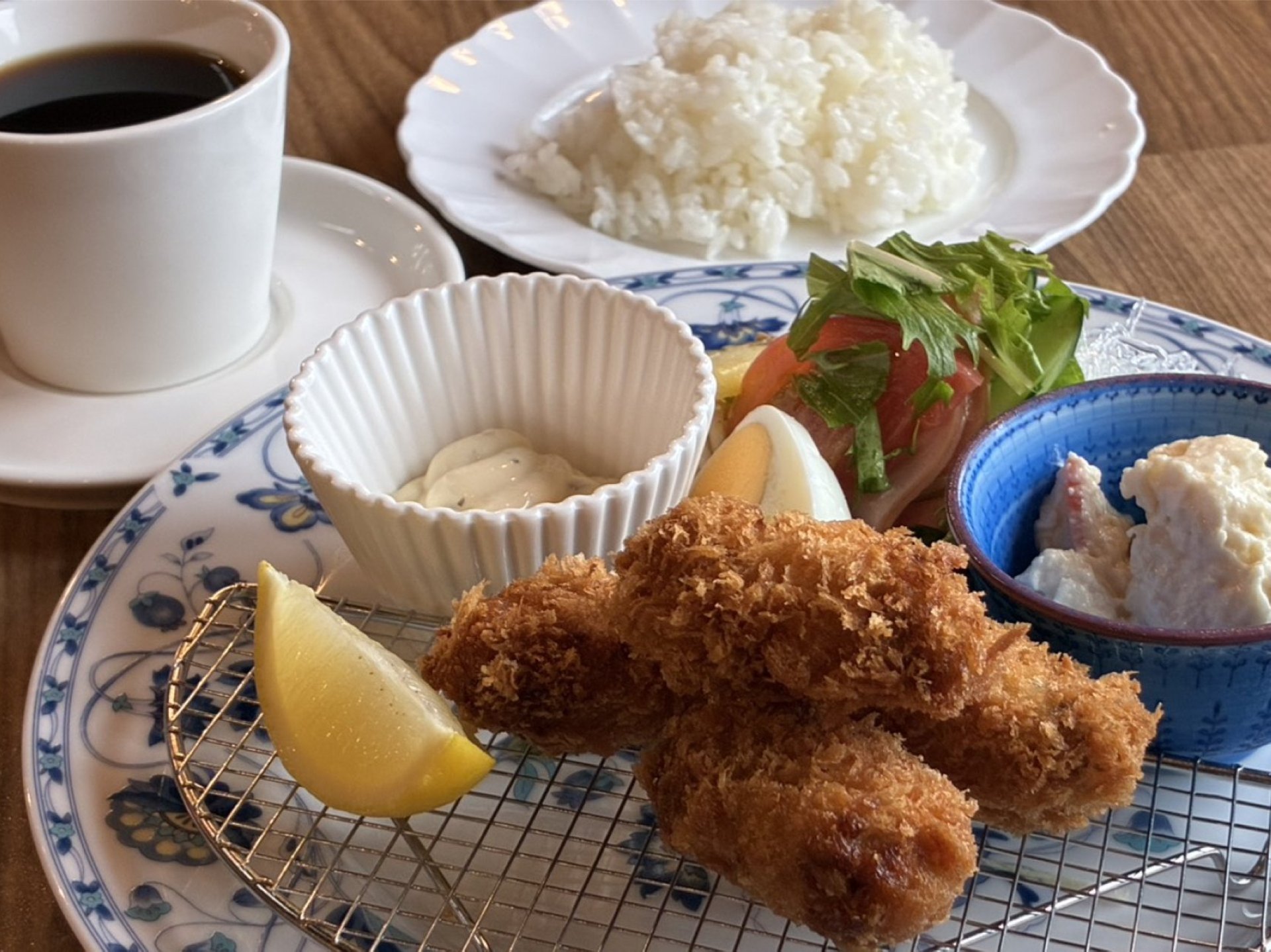 【期間限定】牡蠣フライプレート1,740円