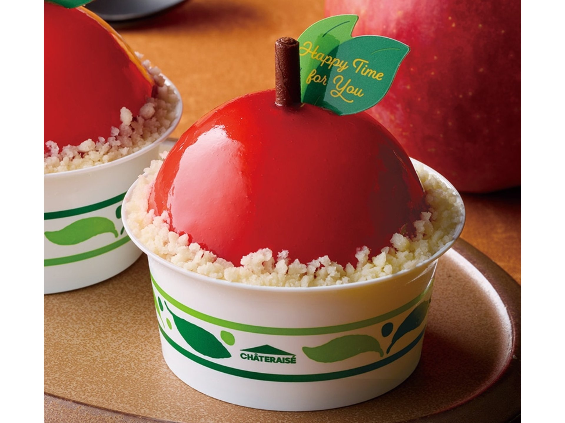 ◆まんまるりんごケーキ　432円