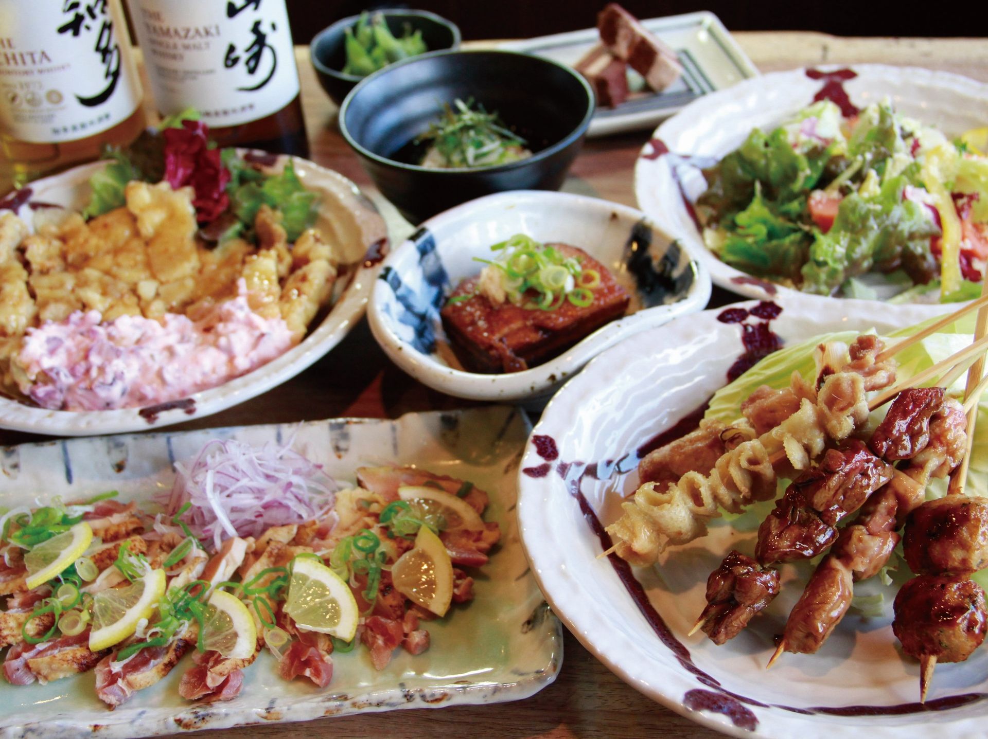 ボリューム満点のコース料理