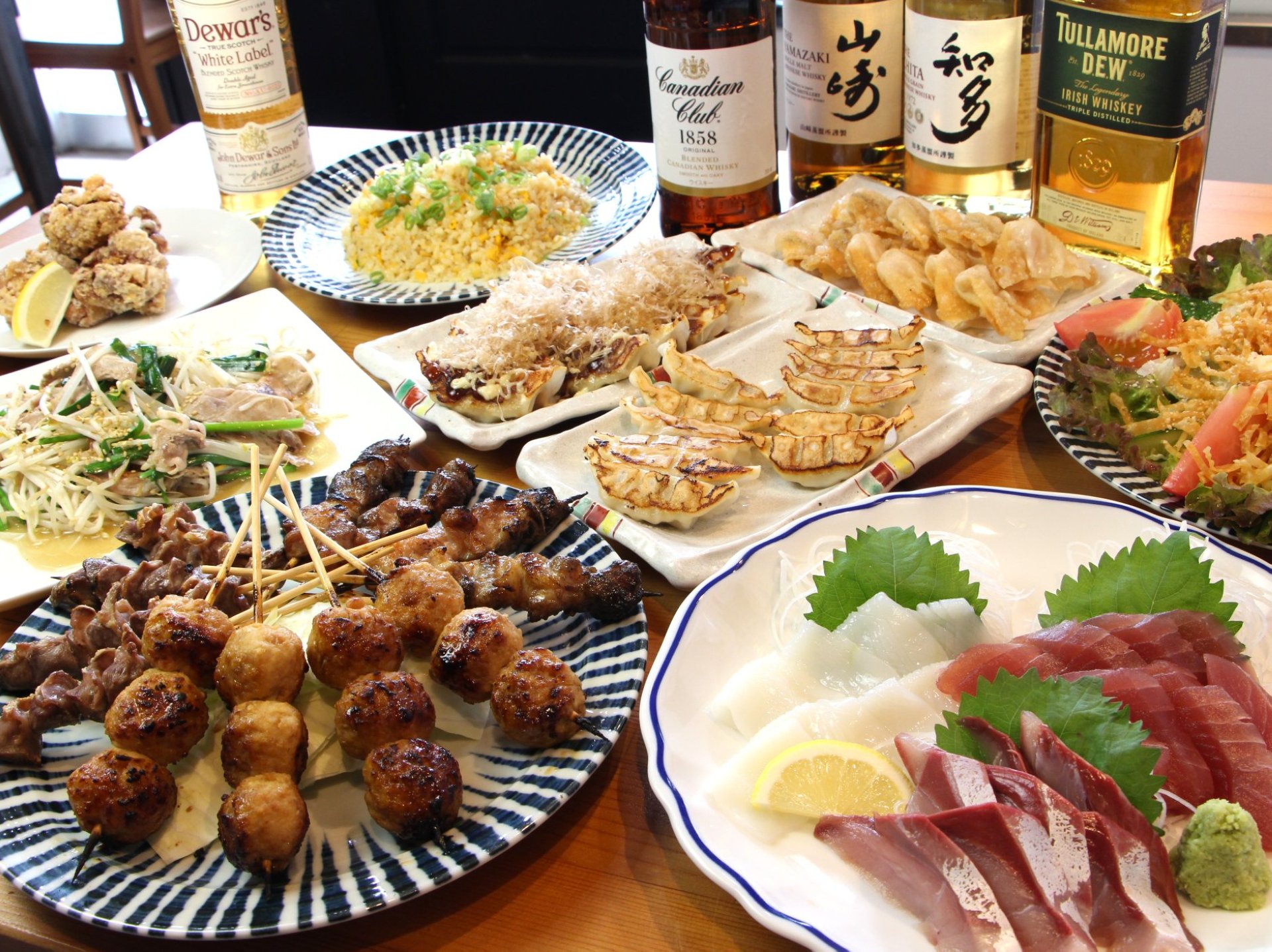 お酒と相性バツグンな料理がずらり♪