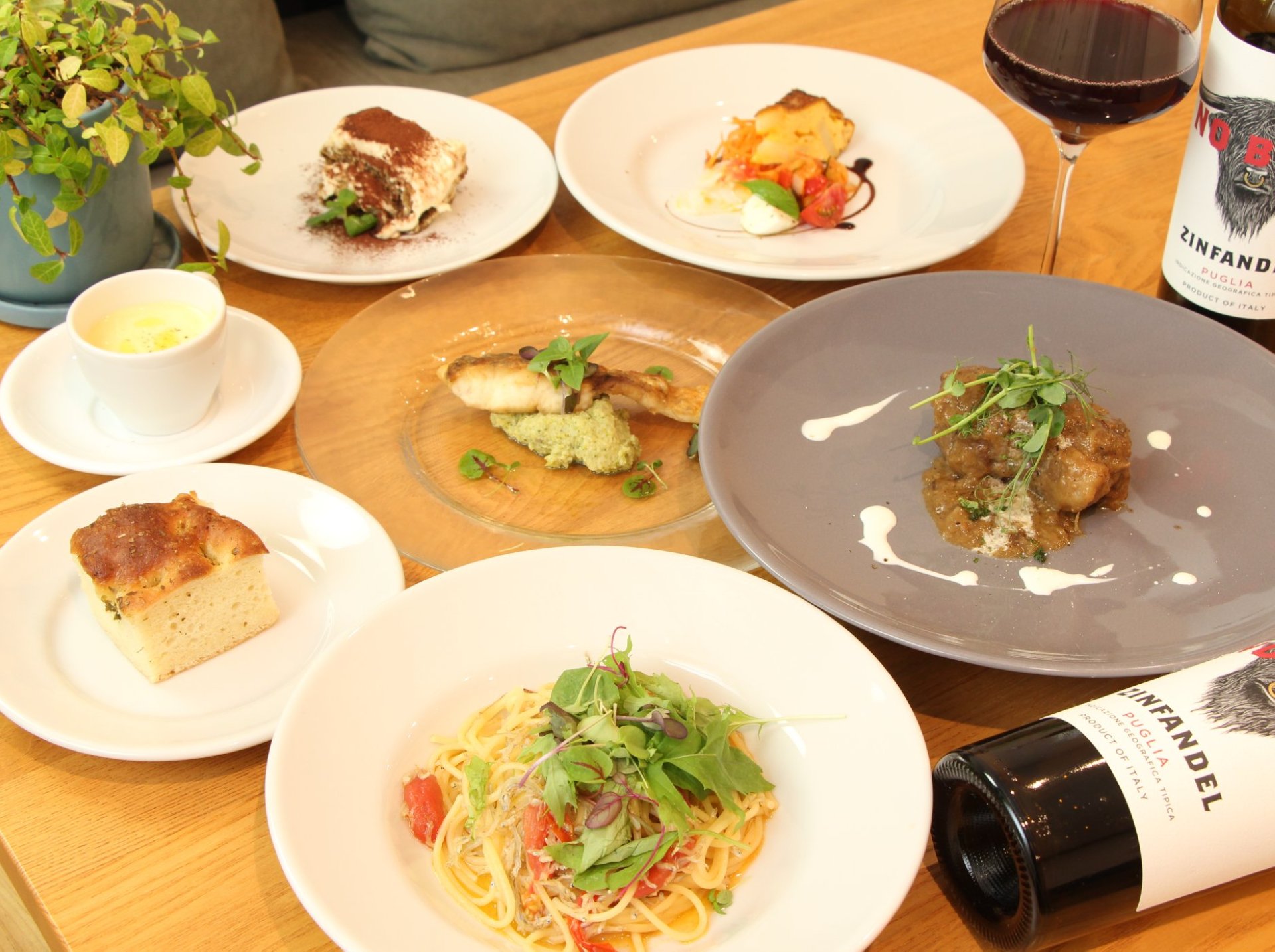 【ディナー】個人盛り料理のみコース5,500円～