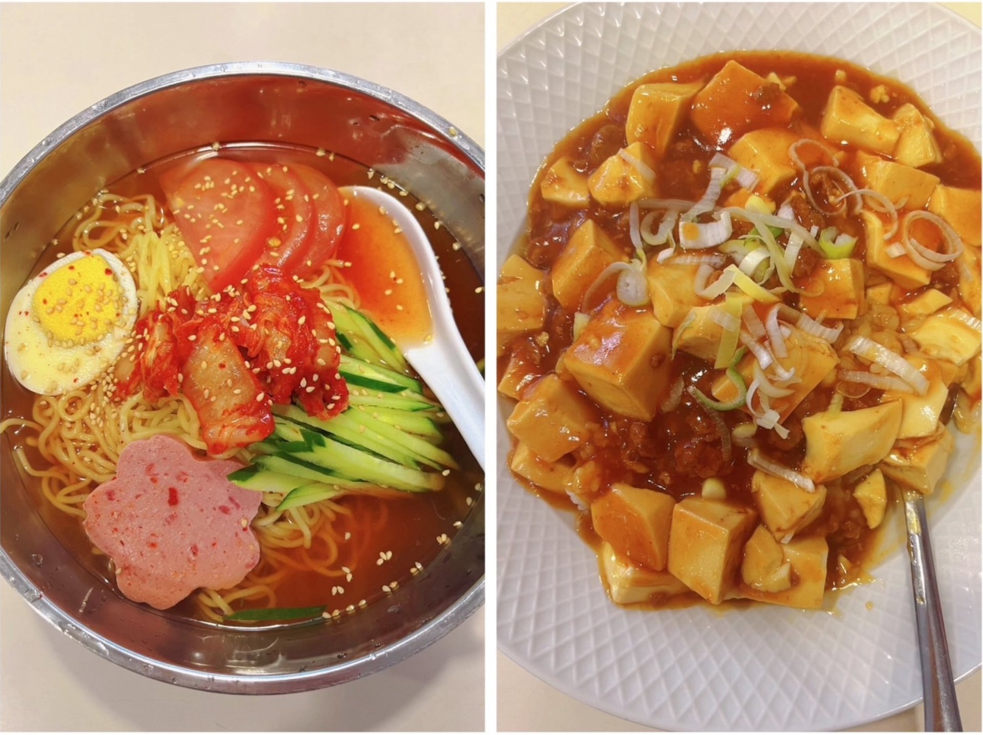 冷麺セット