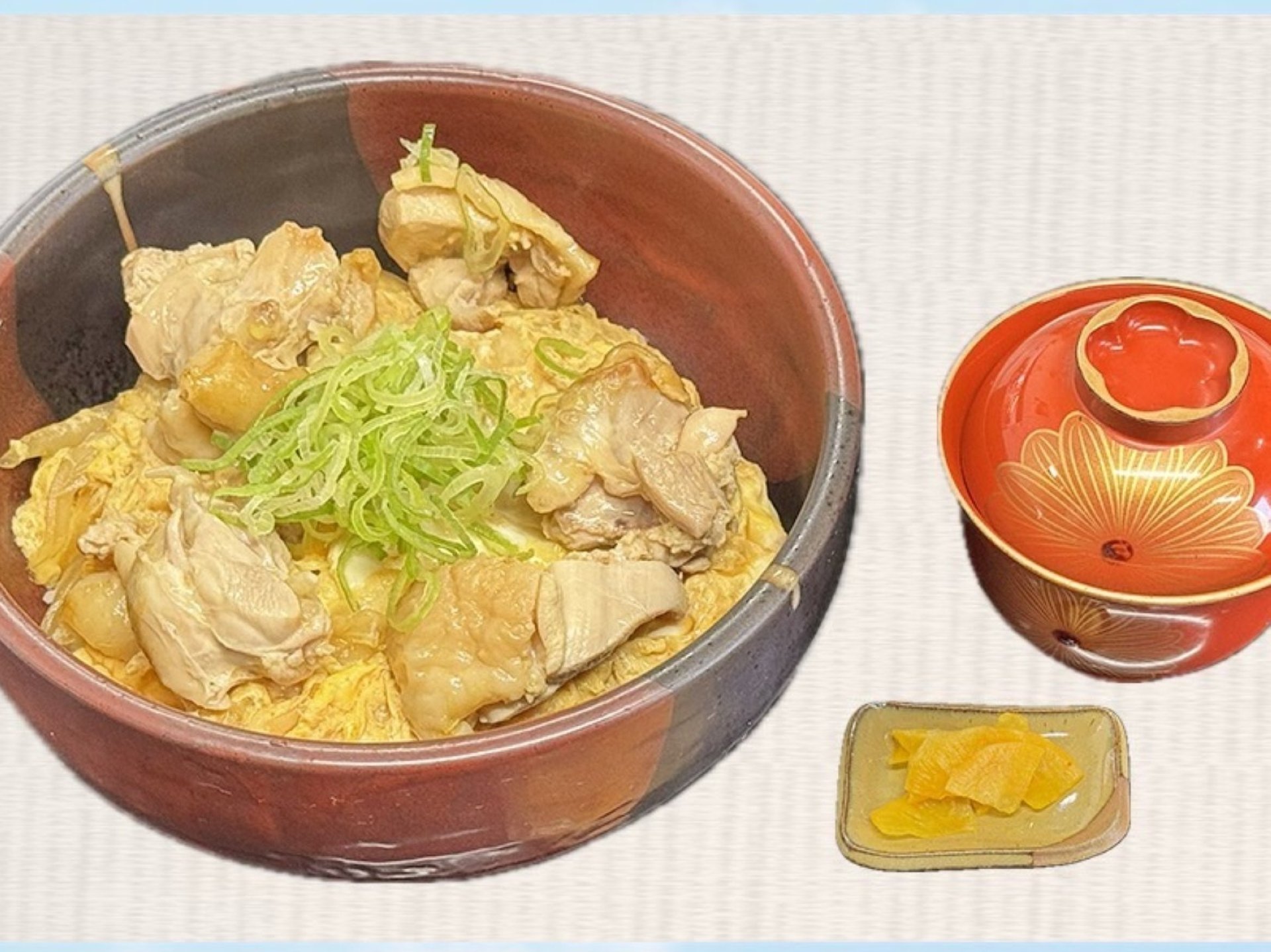 《ご当地グルメ》長州鶏の親子丼…1,080円