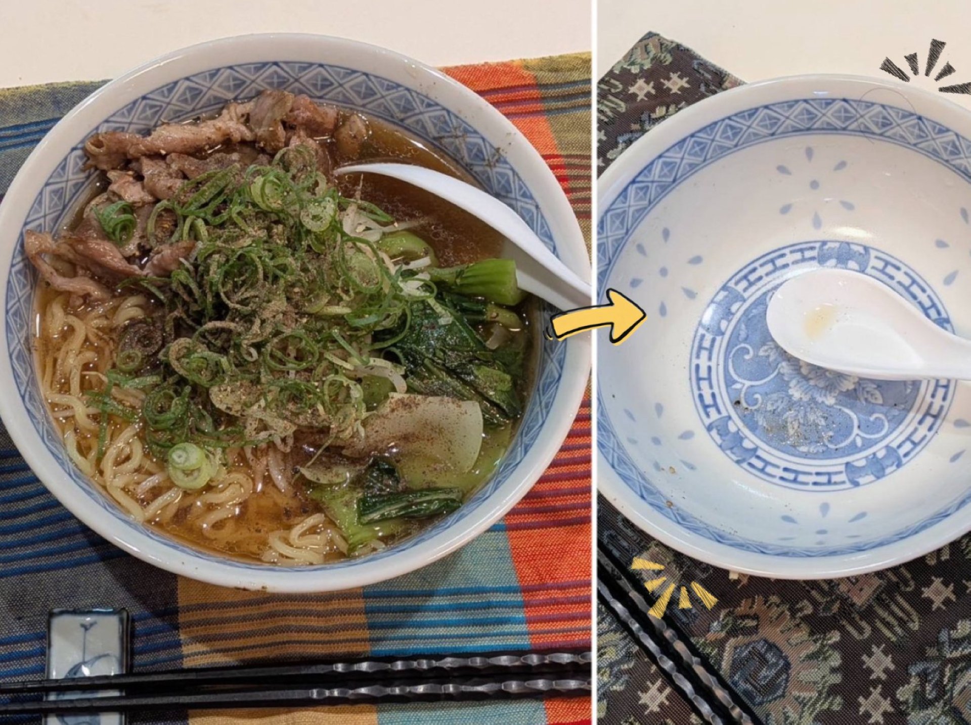 いりこ出汁の無化調ラーメン600円