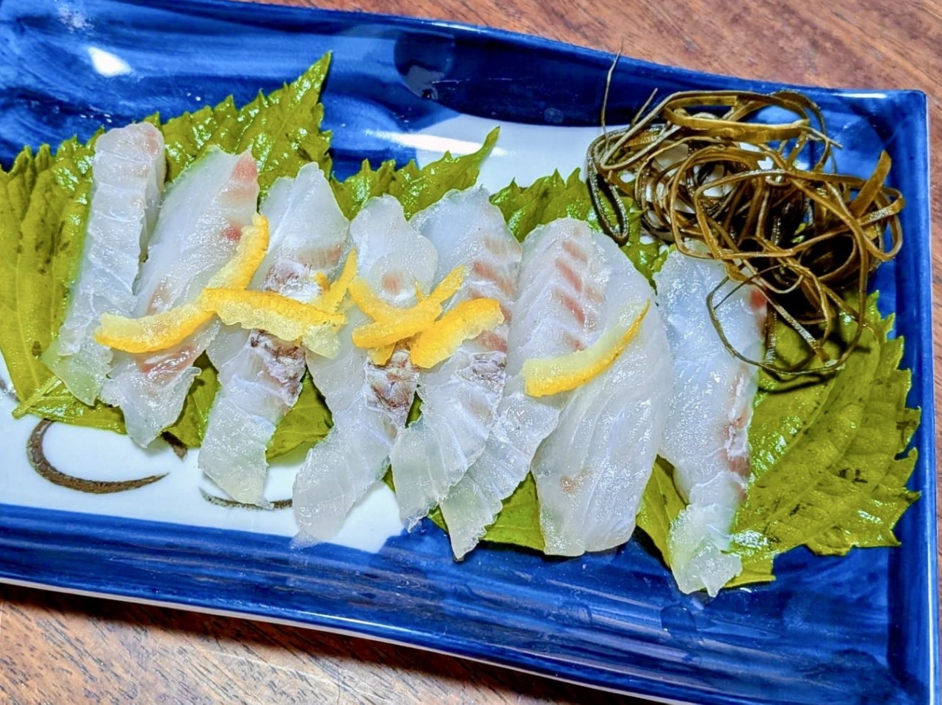 真鯛の刺身