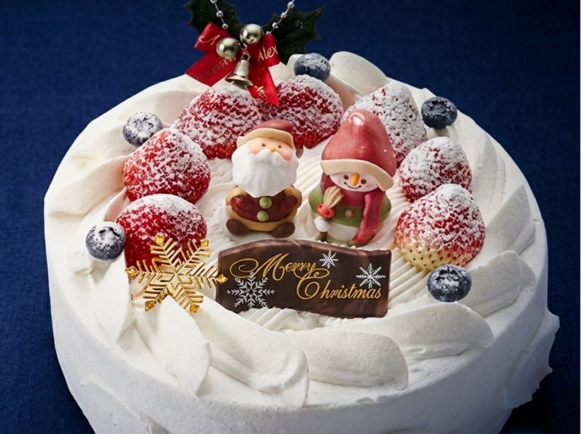 【クリスマスケーキ】予約可能です♪