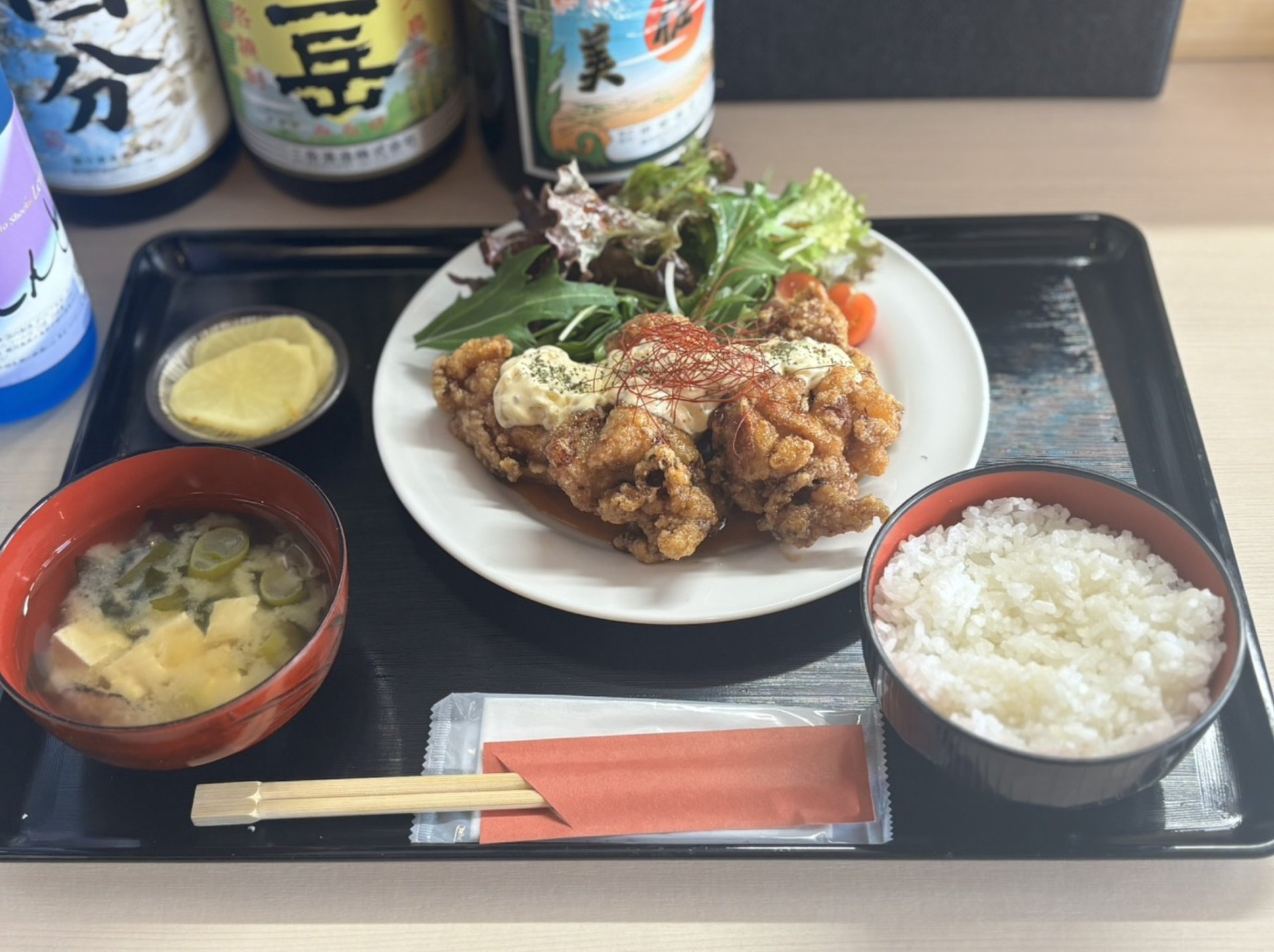 完全予約制のランチ（チキン南蛮）