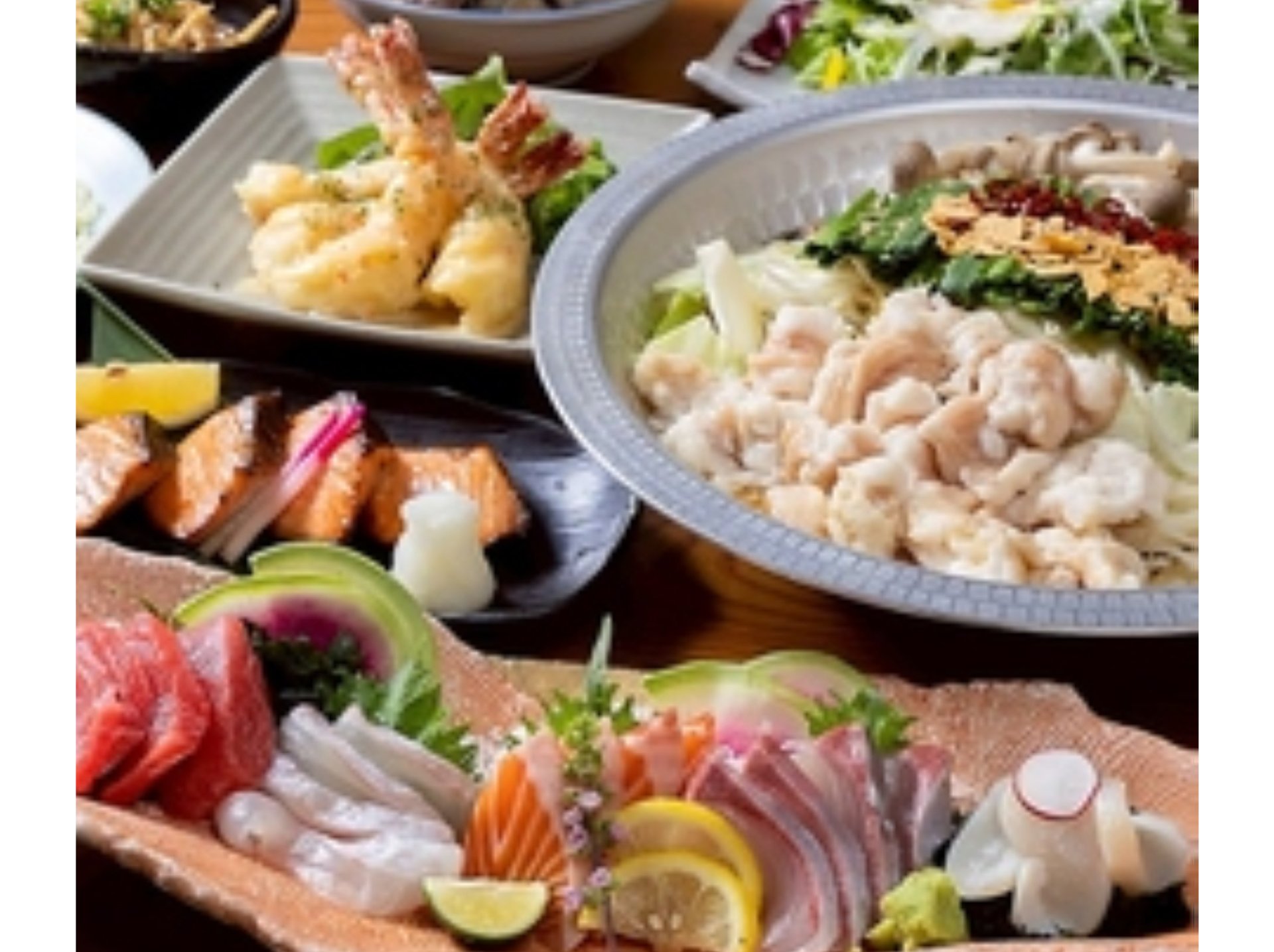 【5,000円匠コース】2時間飲み放題付9品