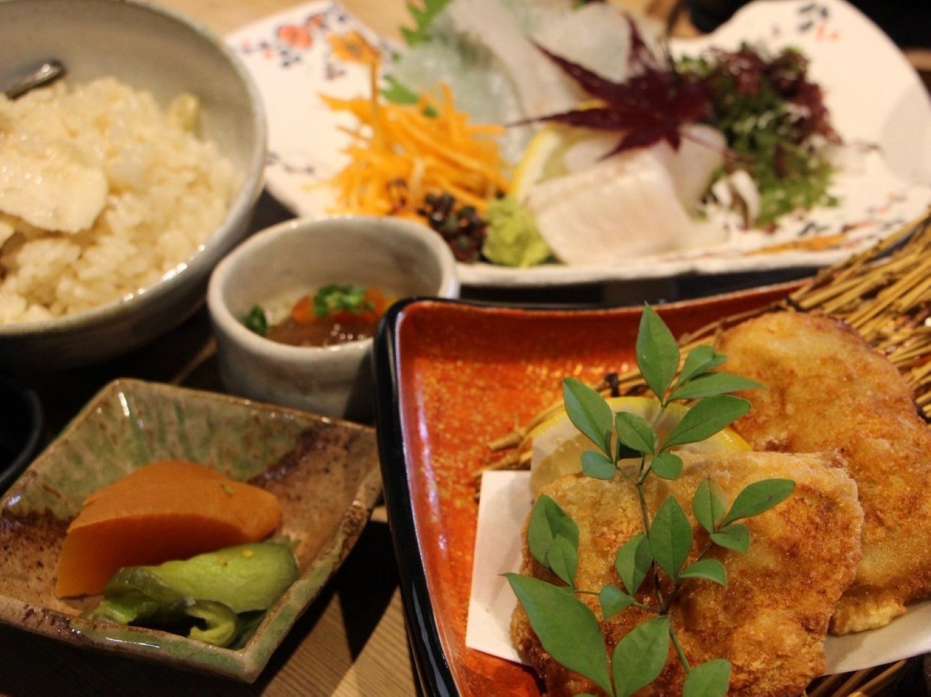 笠戸ひらめ御膳