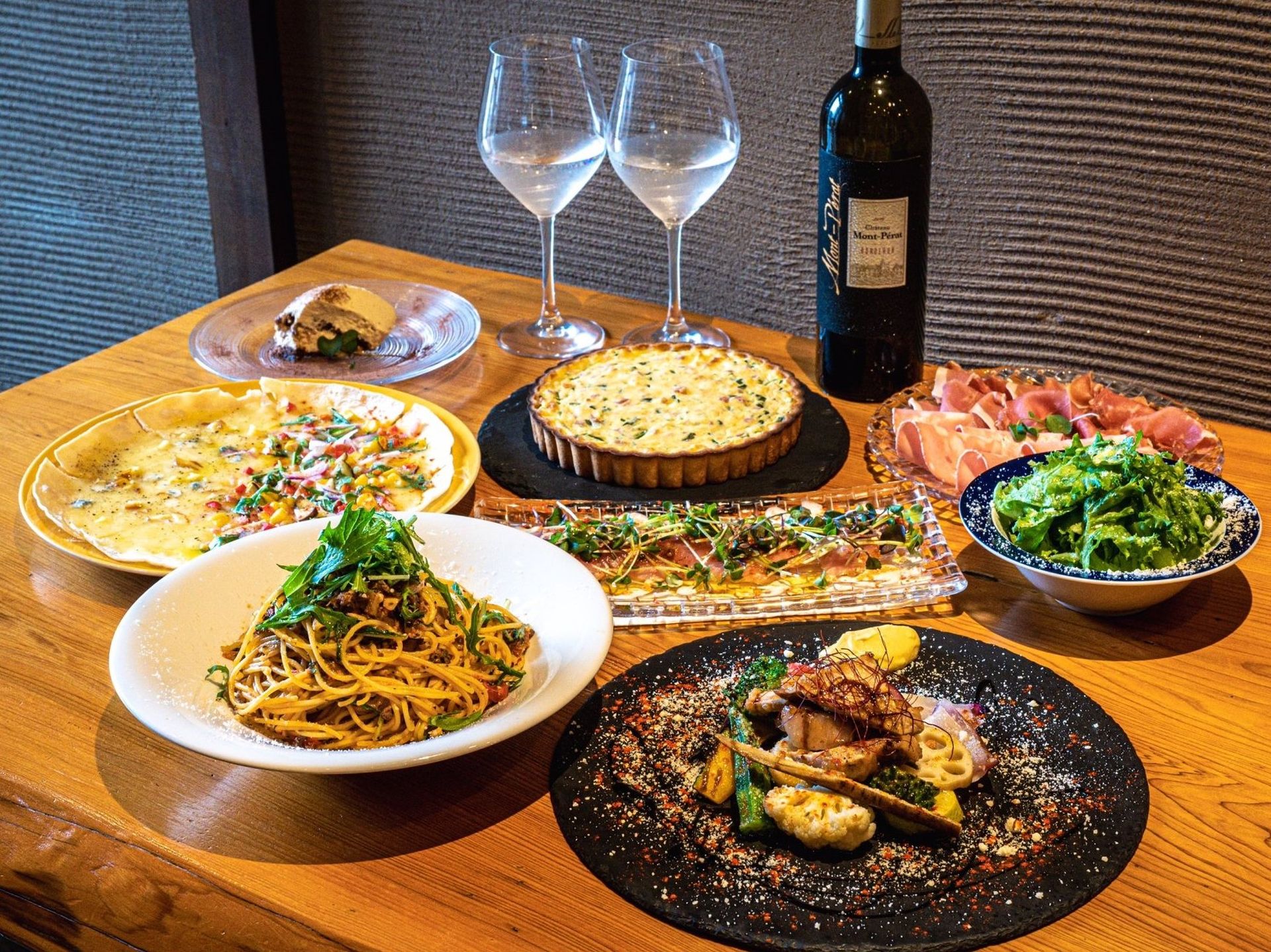6,000円コース料理イメージ