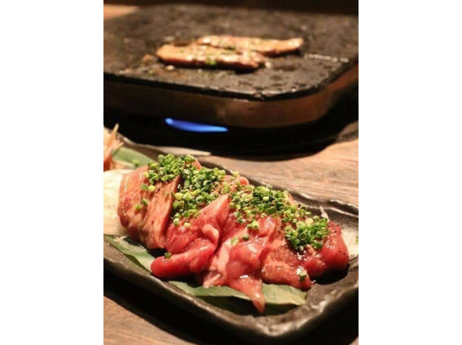 鉄板で焼き上げる…♥