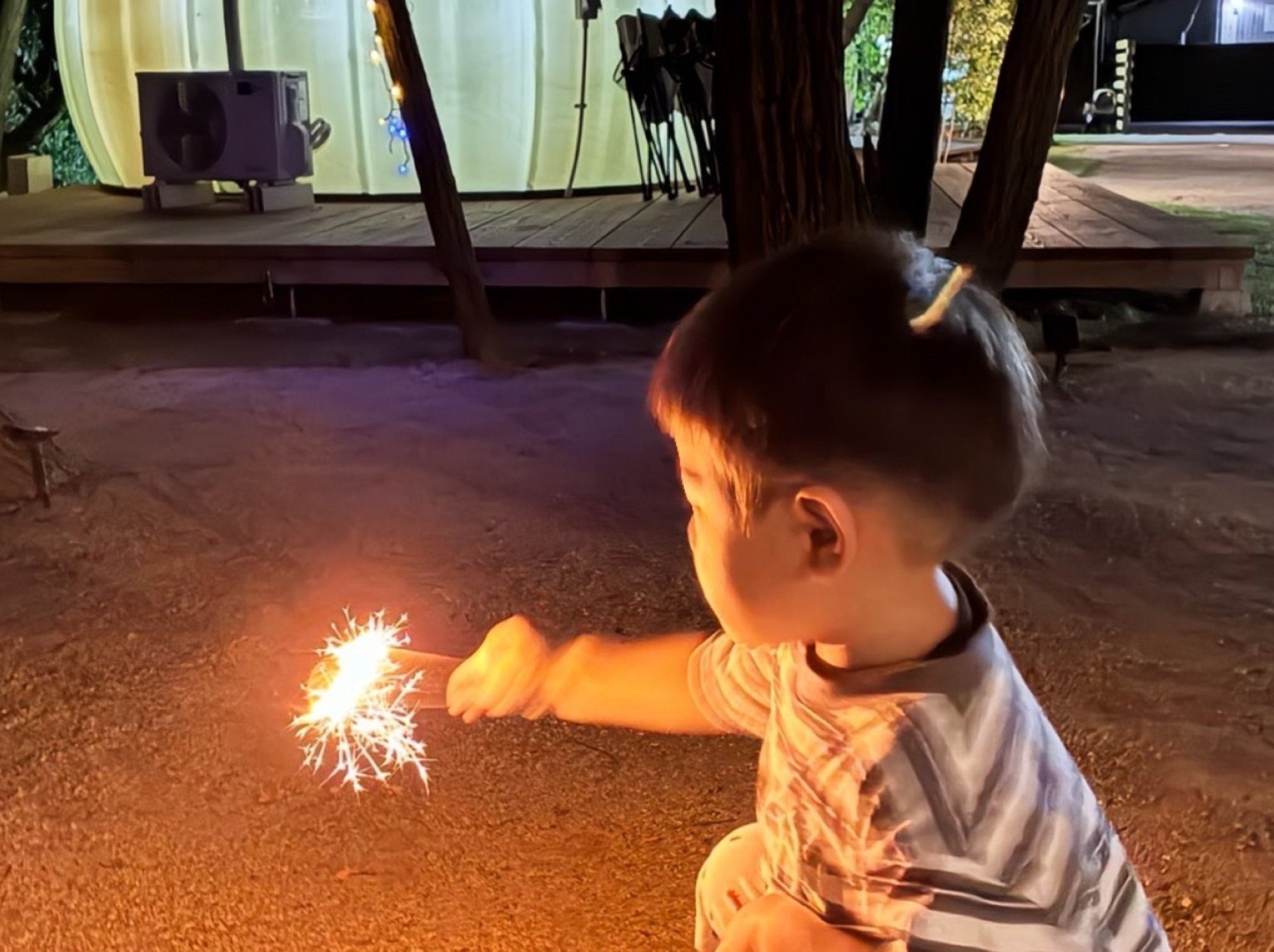花火もできる♪