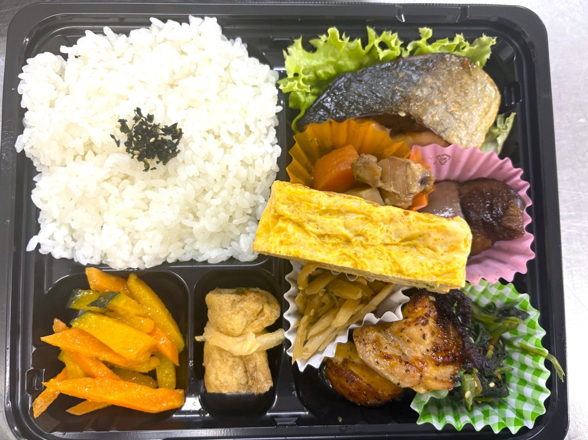 800円弁当例
