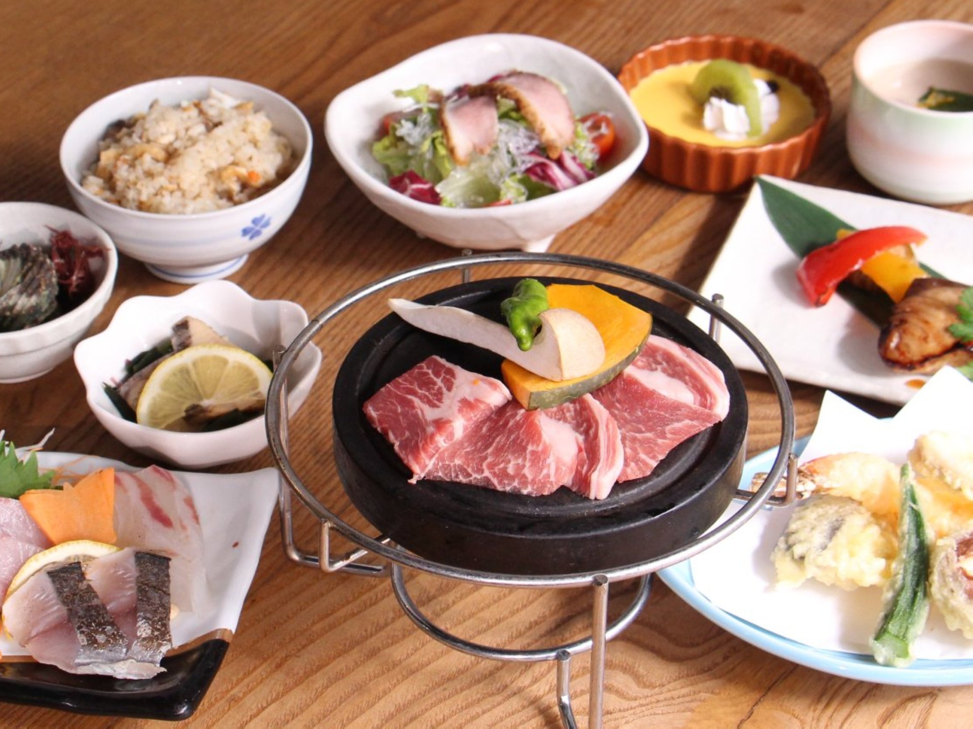 季節の創作コース一例