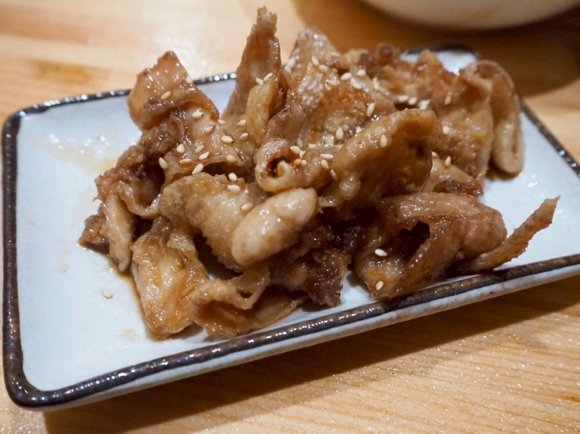 パリパリ鶏皮
