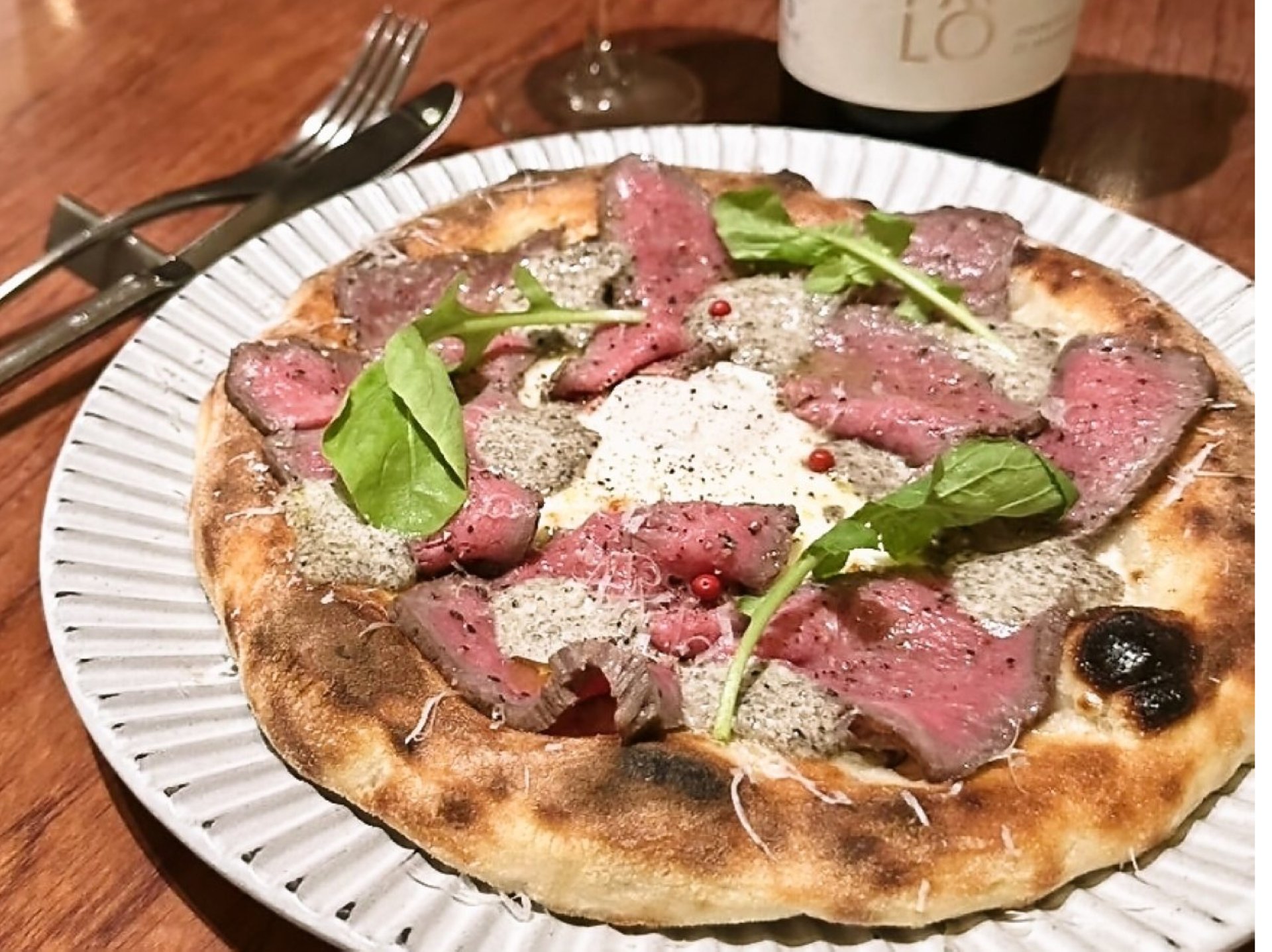 贅沢ローストビーフPIZZA!!