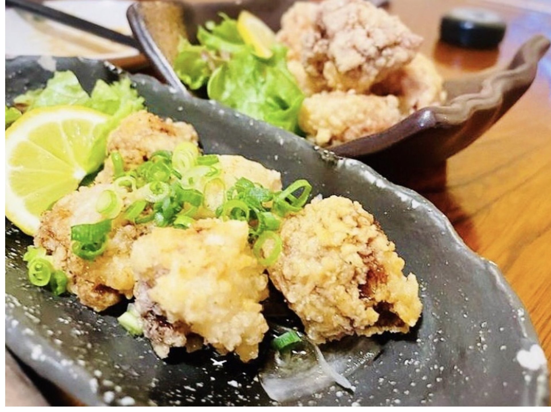 まるちょうを唐揚げに仕上げたオリジナルMENU