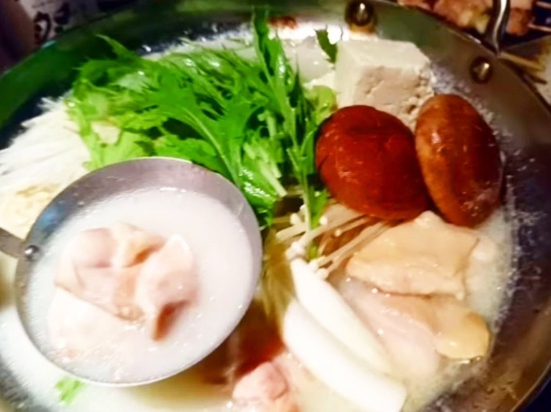 コラーゲンたっぷりの水炊きを♡