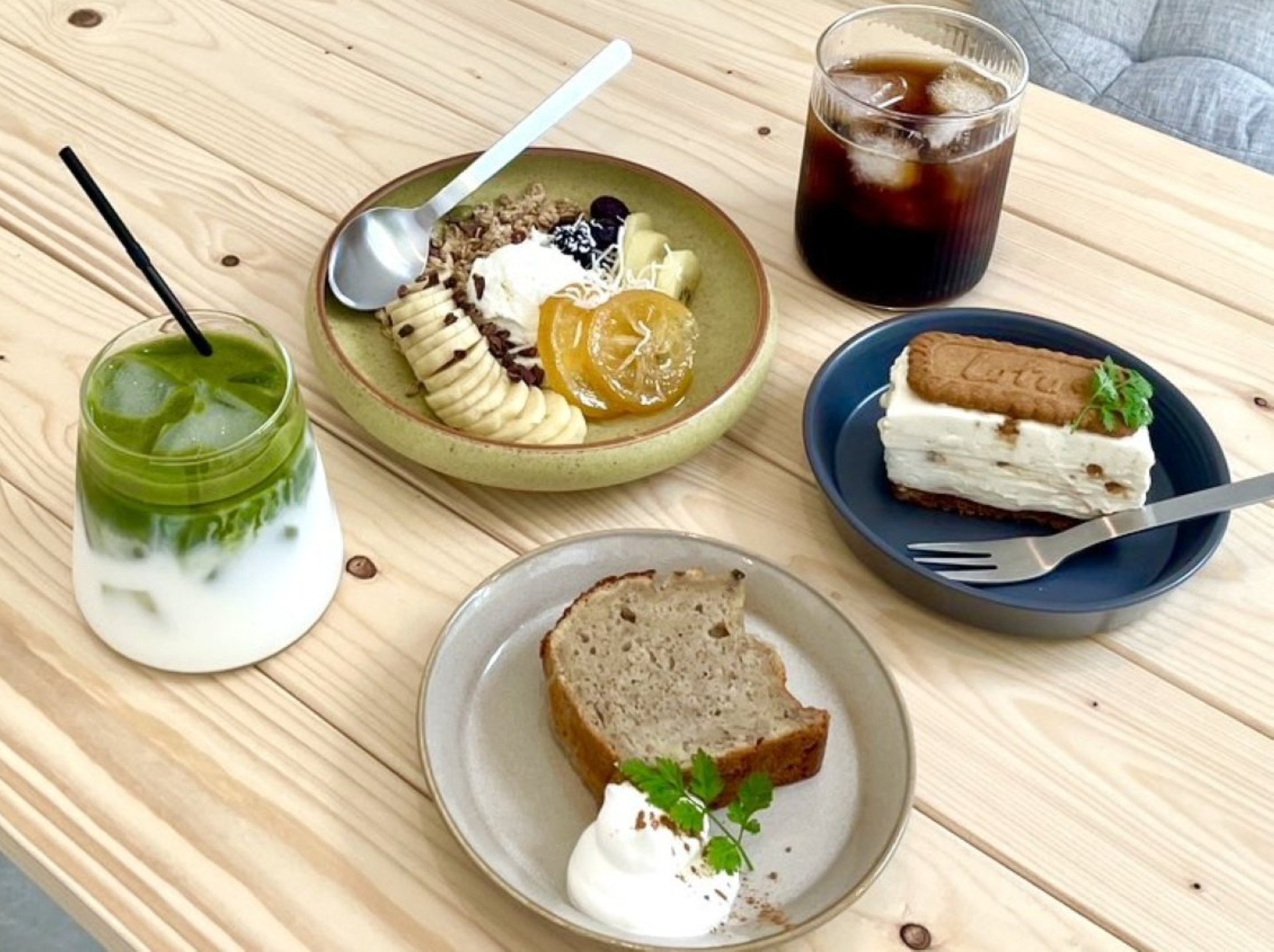 緑感じる癒し空間で本格コーヒーを…。