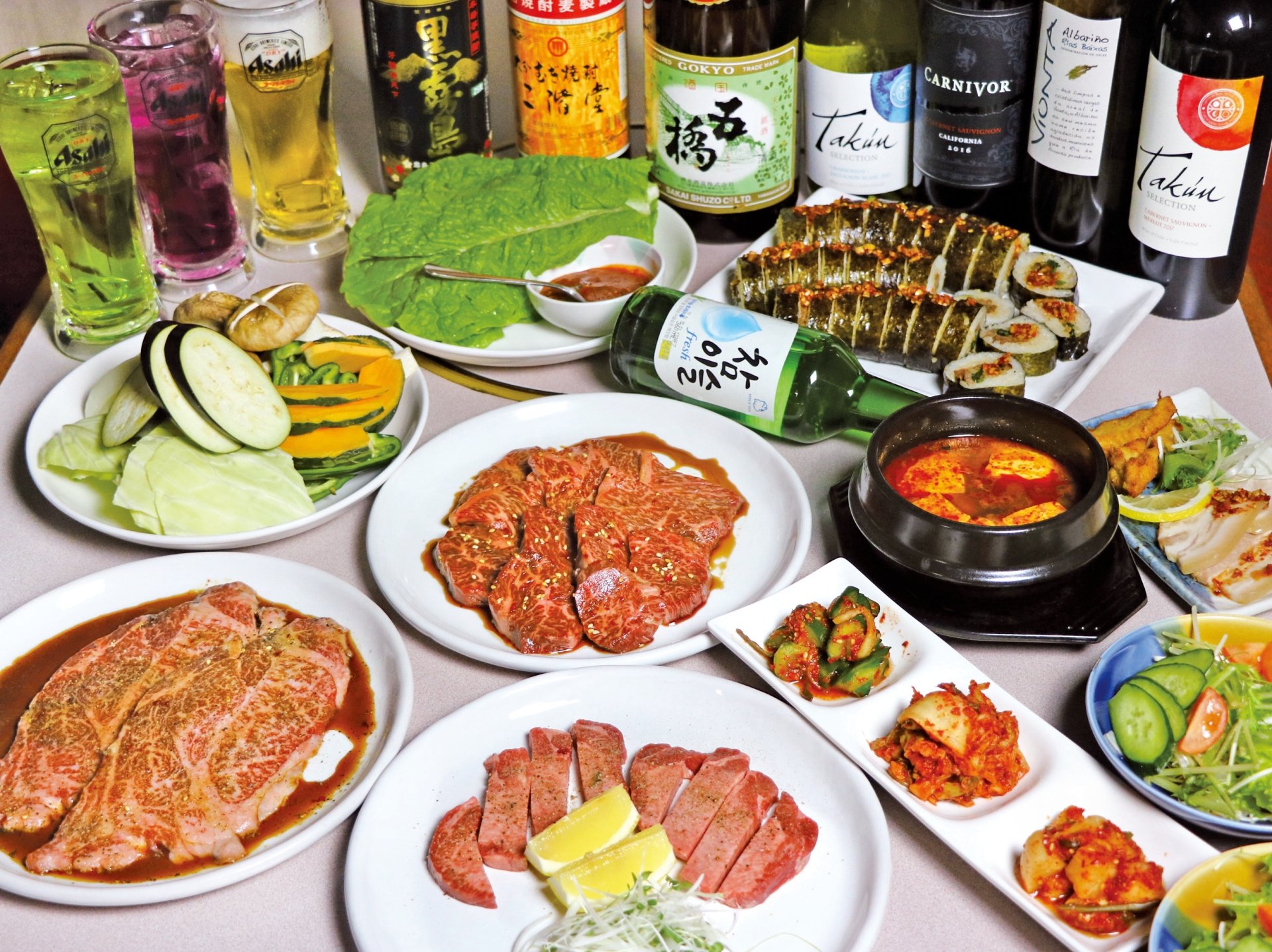 肉好きによる肉好きのための焼肉食べ放題コース!!