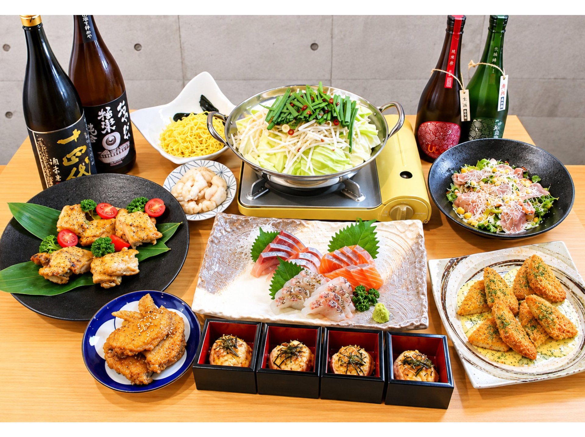 秋根店限定コース登場！！！※写真は4人前
