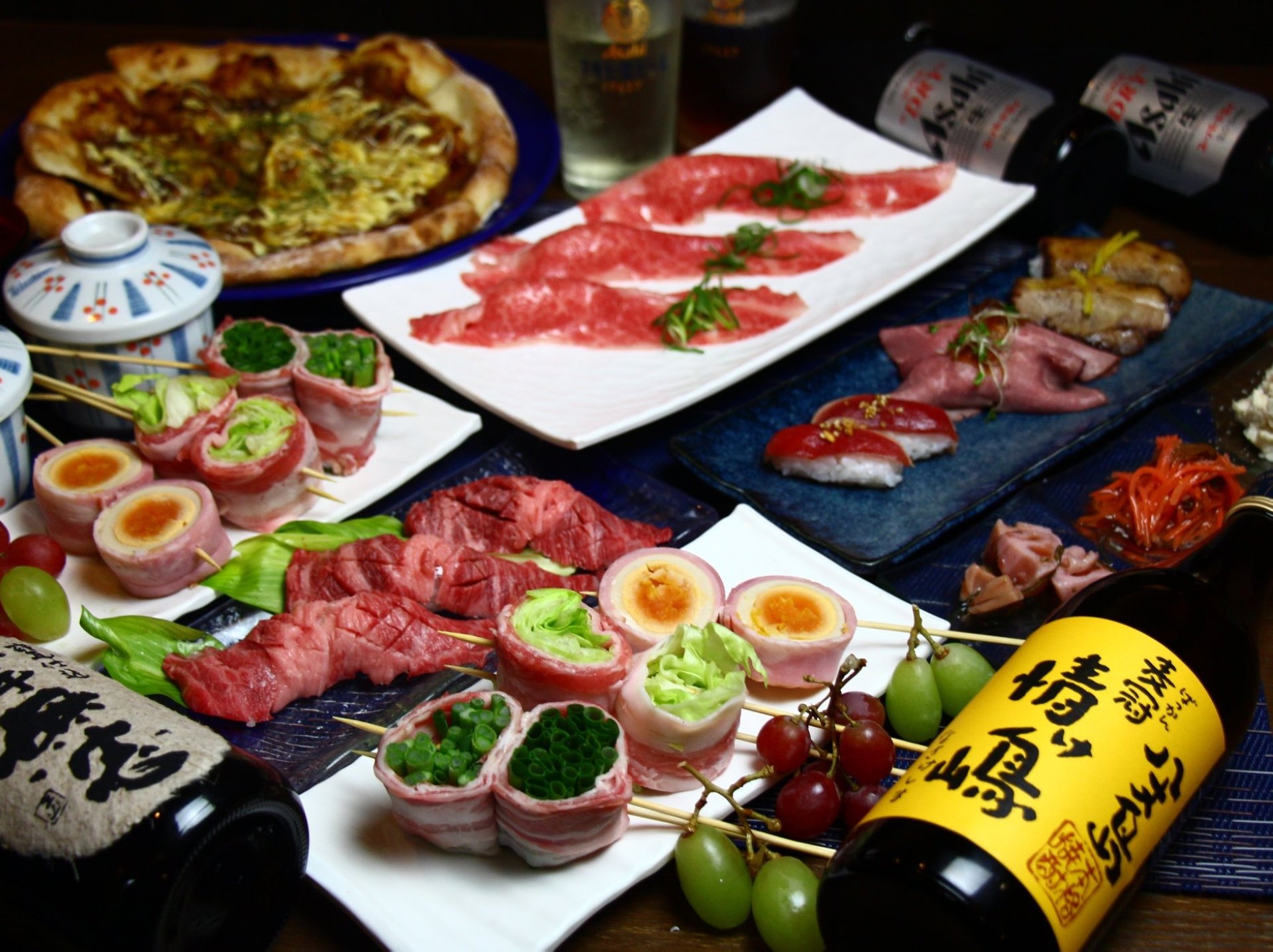 2時間飲み放題込み「肉寿司コース6,000円～