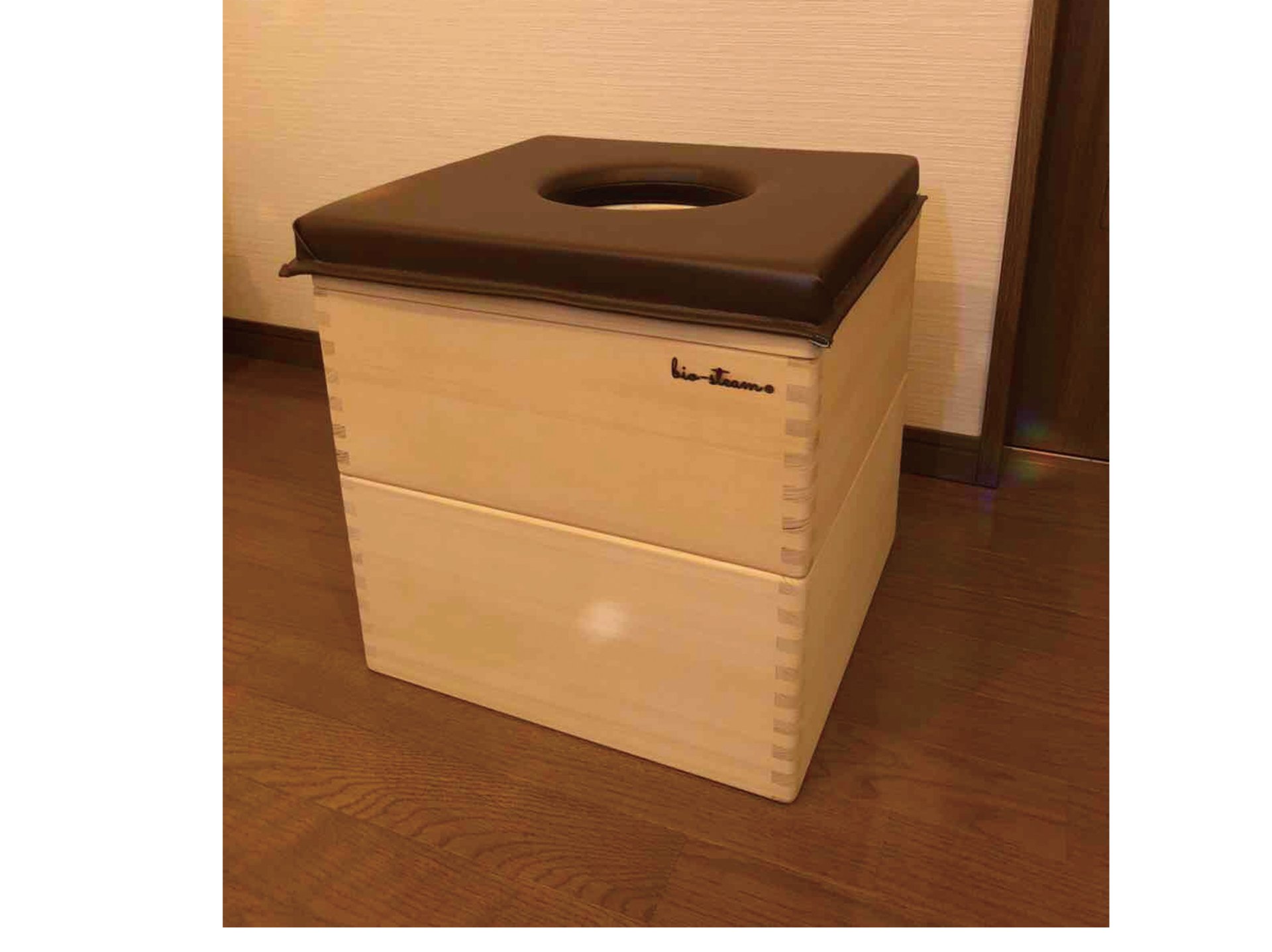 全身にスチームを浴びてリフレッシュ！